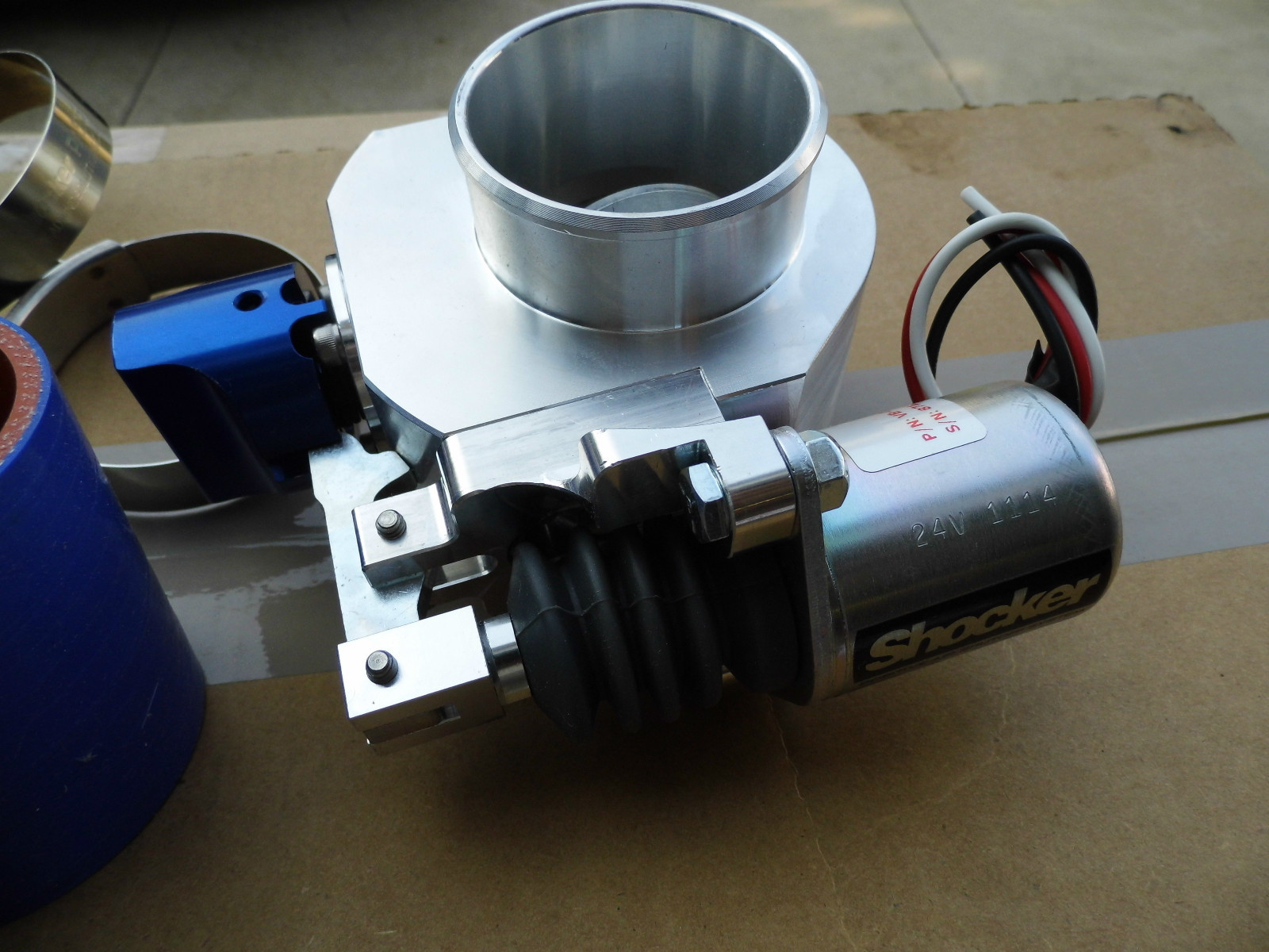 SHOCKER PASS-25 24V POSITIVE AIR SHUT-OFF SYSTEM 24V DIESEL 2.5 INCH INTAKE