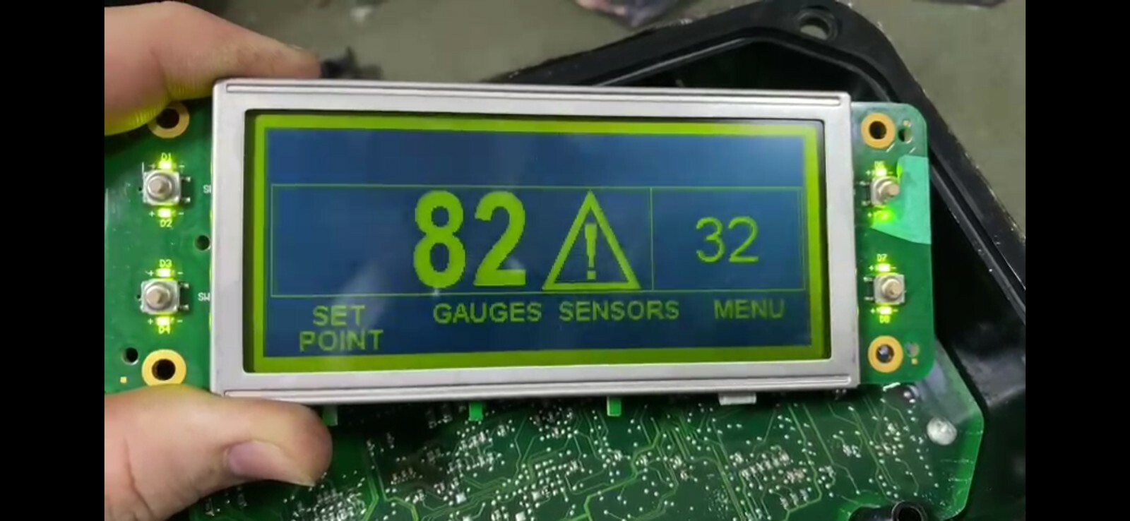 TRP LCD DISPLAY REPLACEMENT FOR THERMO KING SMART REEFER 4 S600 C600 S700