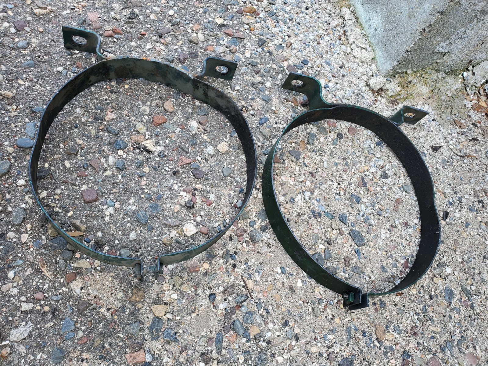 2x Mann Mount Ring 91 09675 173 805 Hummel Filter Oil Bath Air Cleaner 11″ Loop