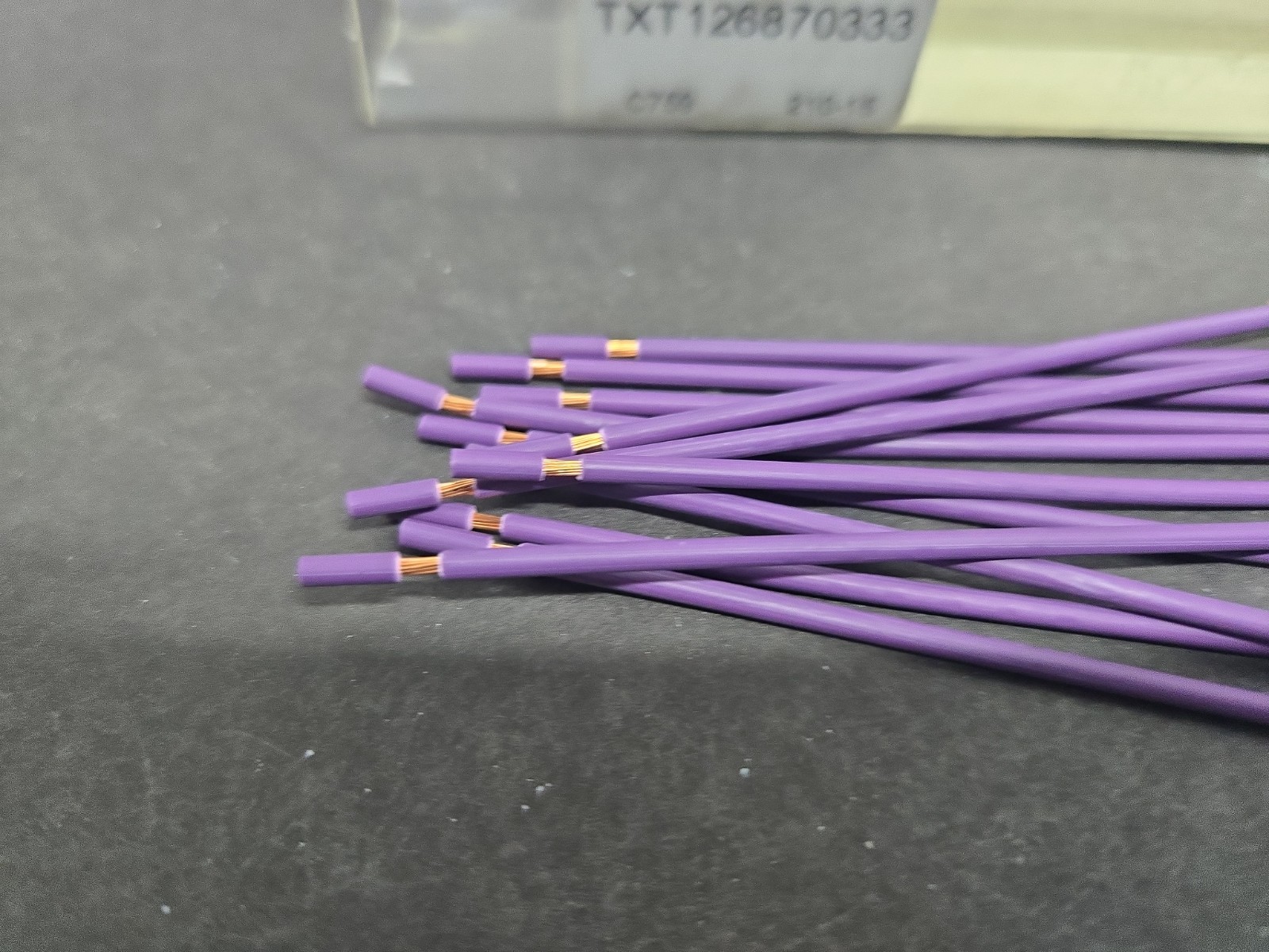 NOS International TXT126870333 Electrical Pigtail. Tube Of 12