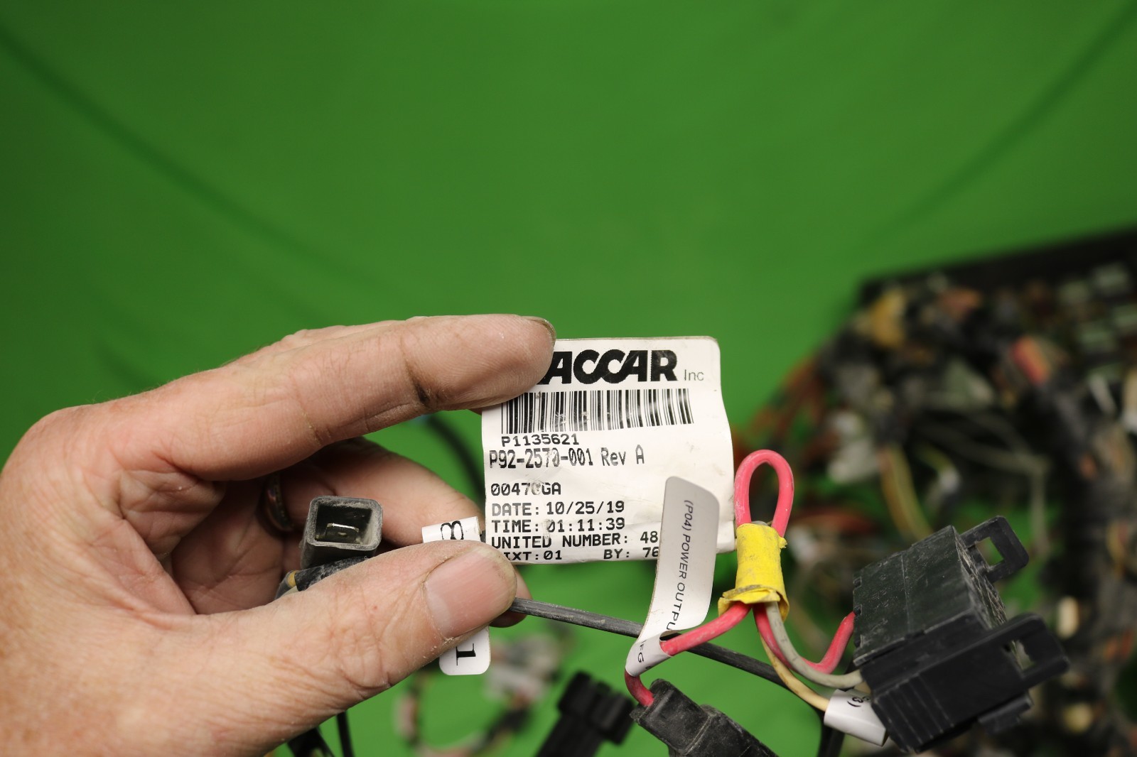 2021 Paccar Kenworth W900 Dash / Cab Wiring Harness, Fuse Box, & Other Wiring