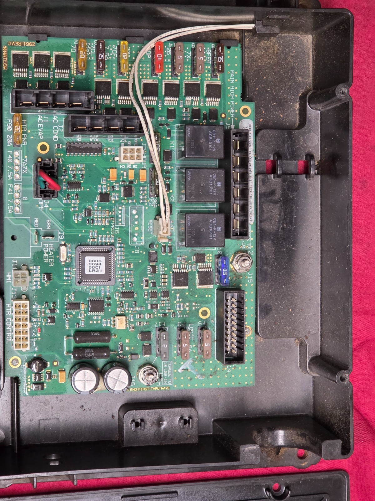 Thermo king CONTROL/INTERFACE board, TRIPAC apu, Power Module , 1 MOUNT BROKE