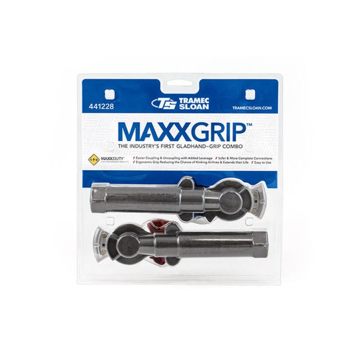Tramec Sloan MAXXGrip Gladhand Combo Pack (2-Pack) for Trucks 441228