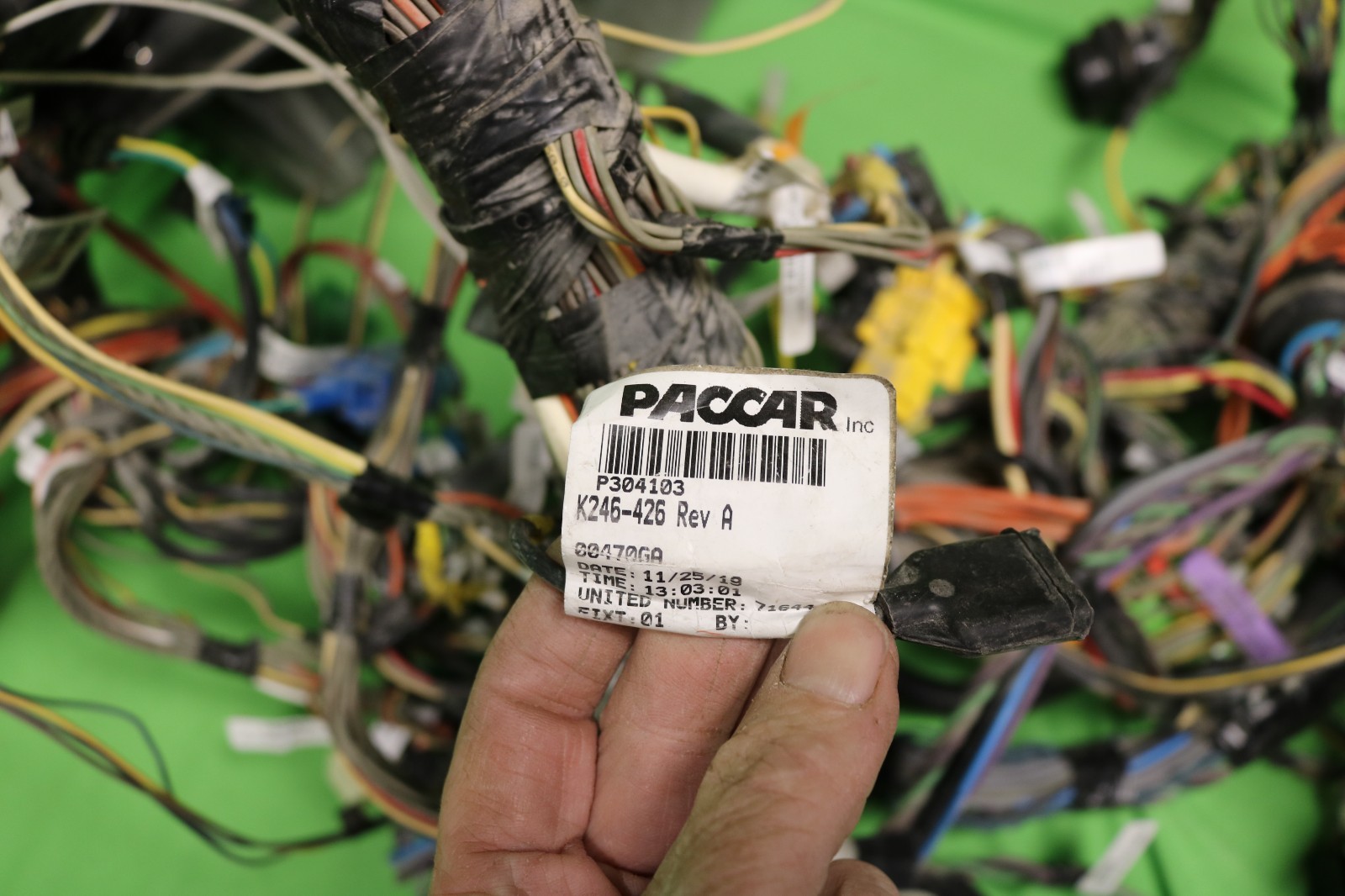 2021 Paccar Kenworth W900 Dash / Cab Wiring Harness, Fuse Box, & Other Wiring