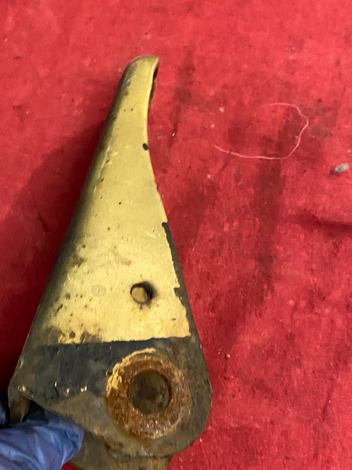 FREIGHTLINER CASCADIA: 18-65454 000 rear cab shock mount bracket upper YELLOW