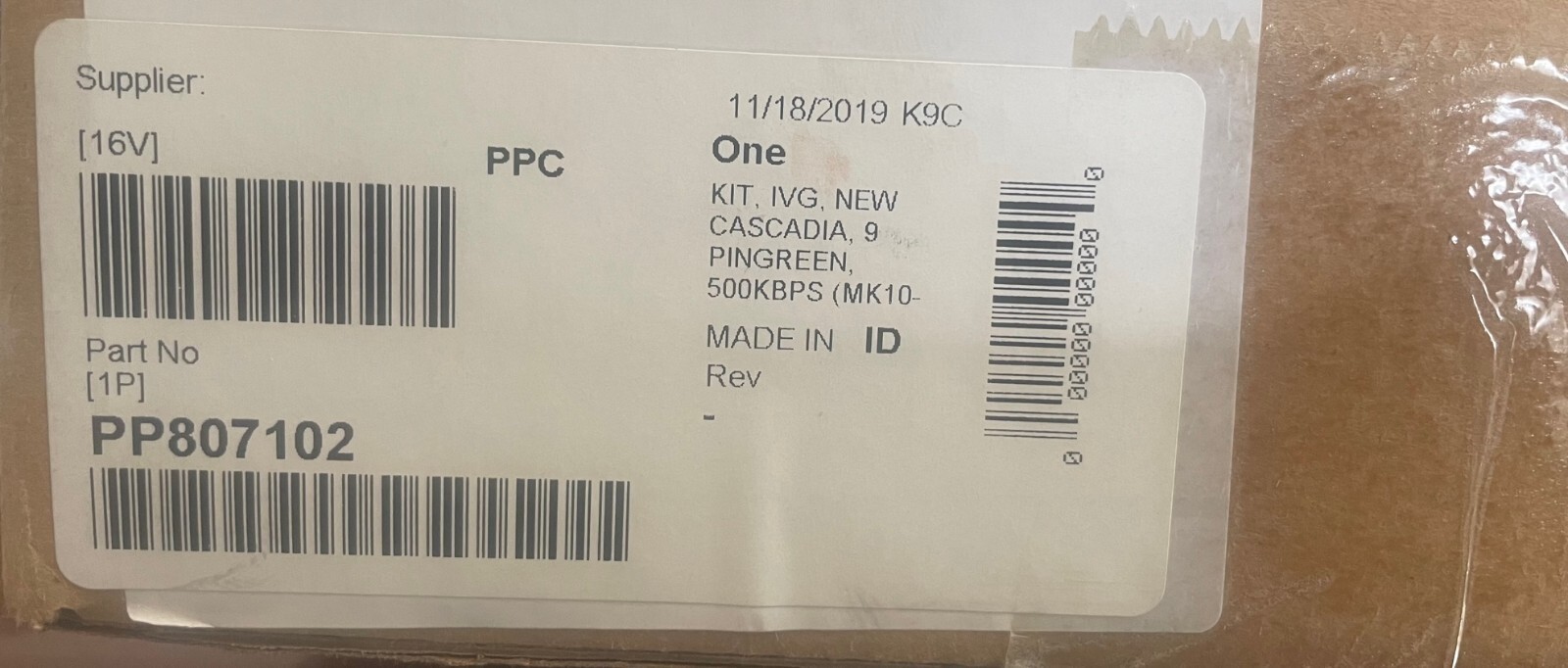 PANA PACIFIC PP807102 – Omnitracs IVG – 9-PIN, FREIGHTLINER P *D ,