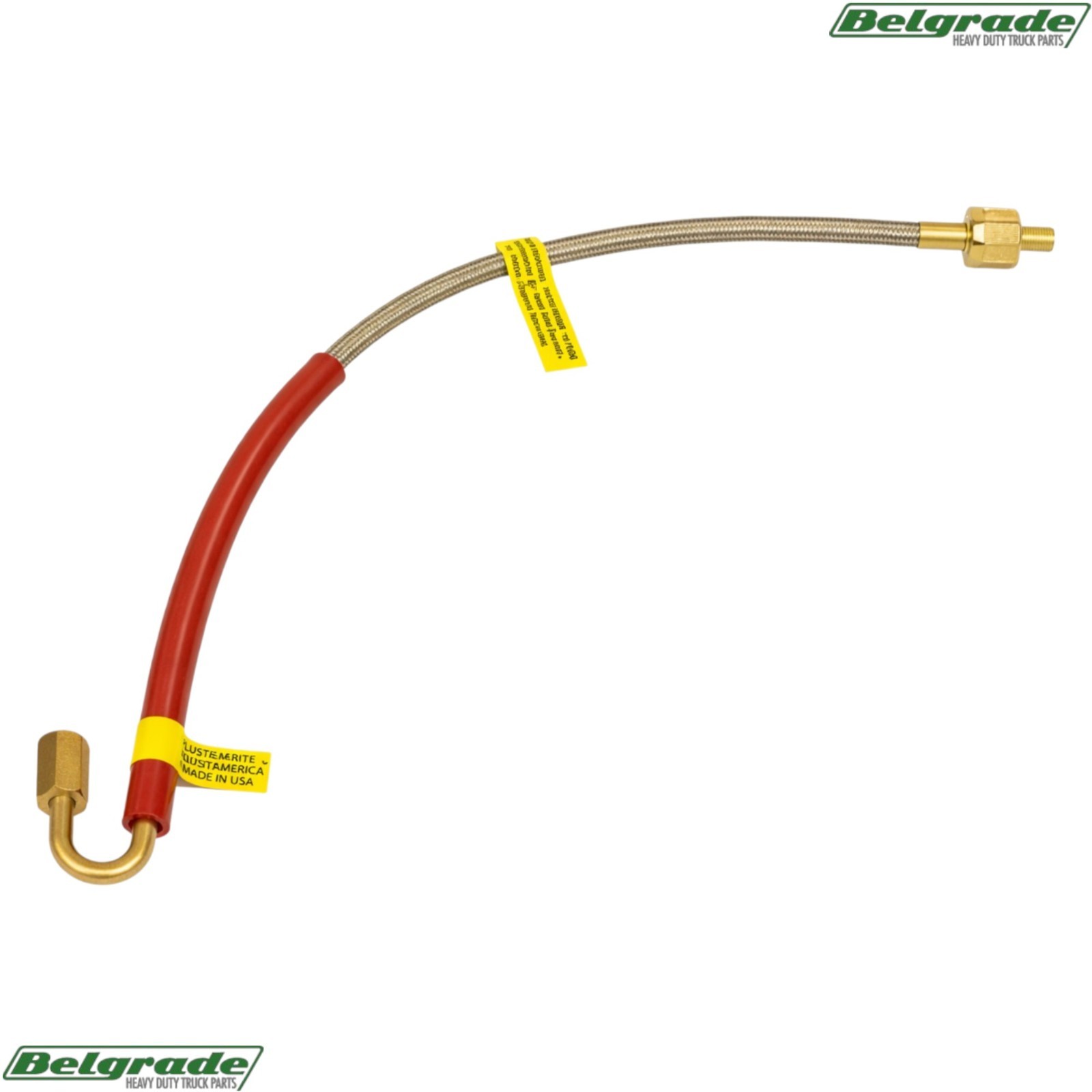 Hendrickson VS-29004-2 Genuine Tire Hose Assembly 180 Degree Service Pt, 15in