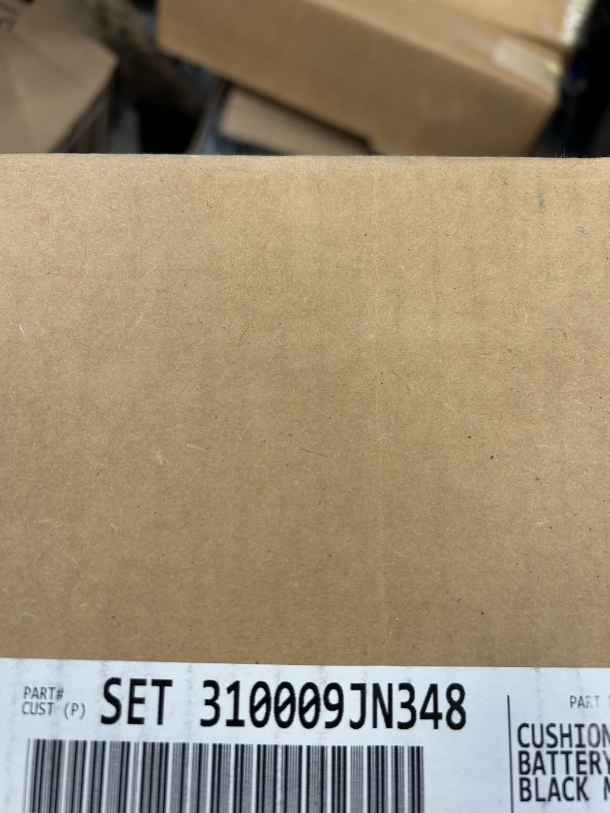 Seats Inc 310009JN348 Seat Back Cover Black A5