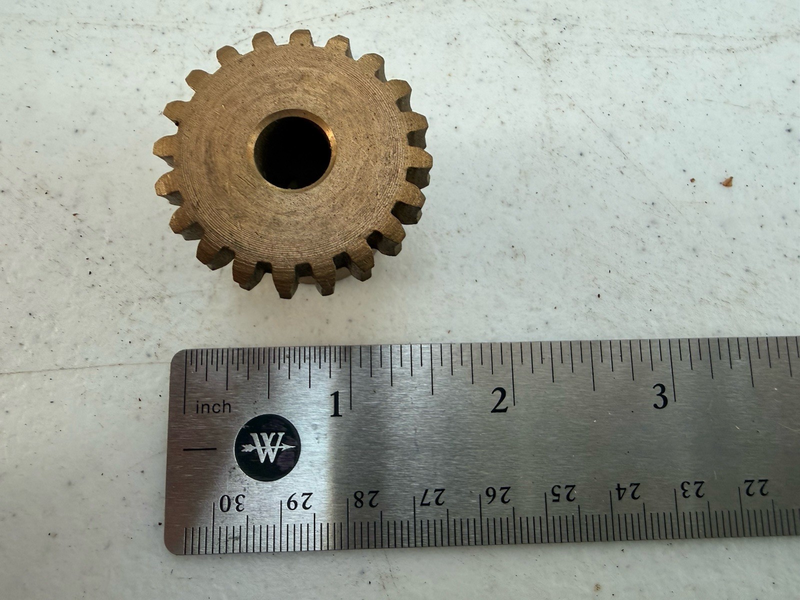 Brass Worm Wheel Gear A8405-13 – Trans Sign Part 241662 – Bluebird Bus Part