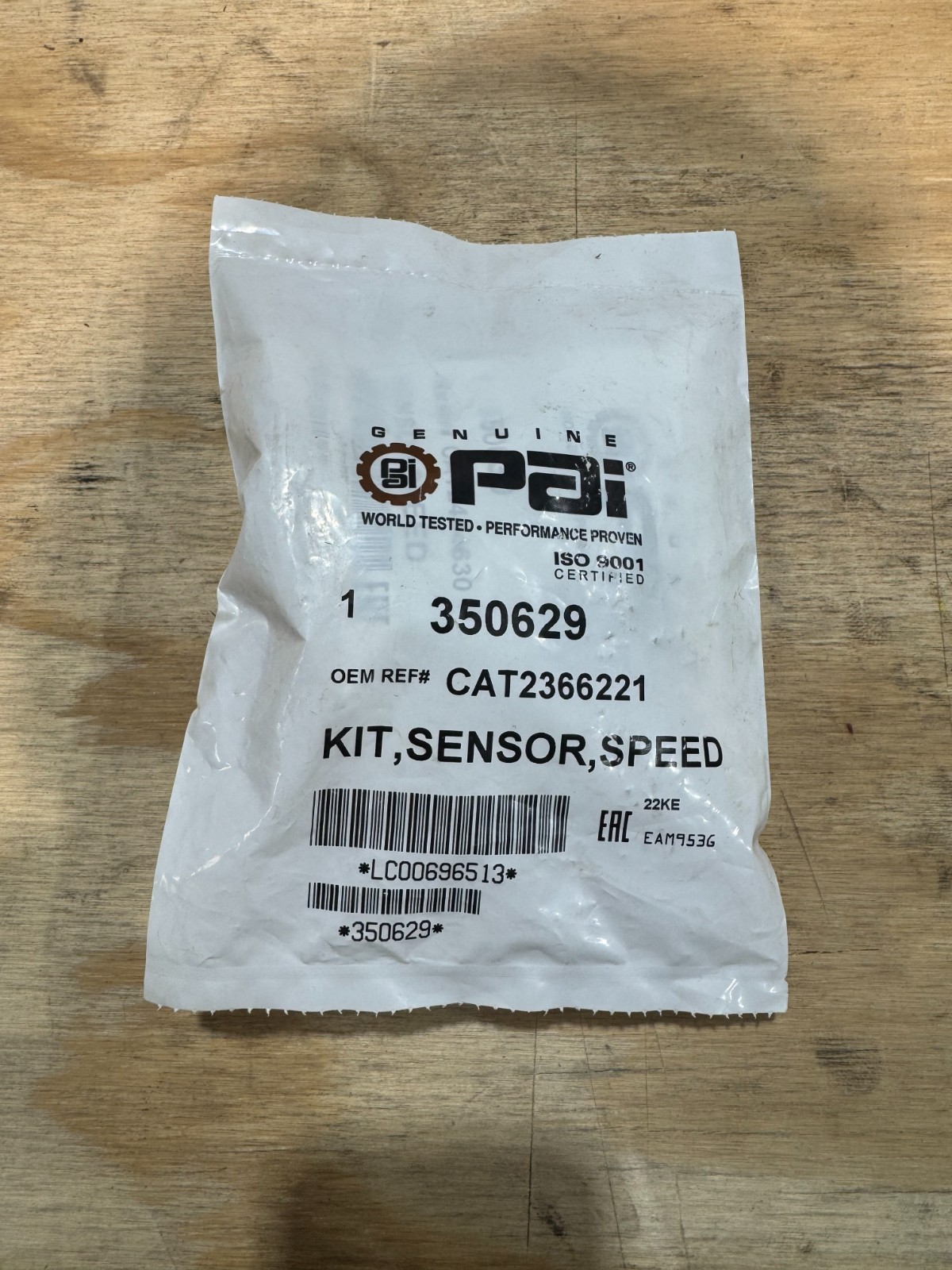 Pai 350629 Dual Speed Sensor Kit