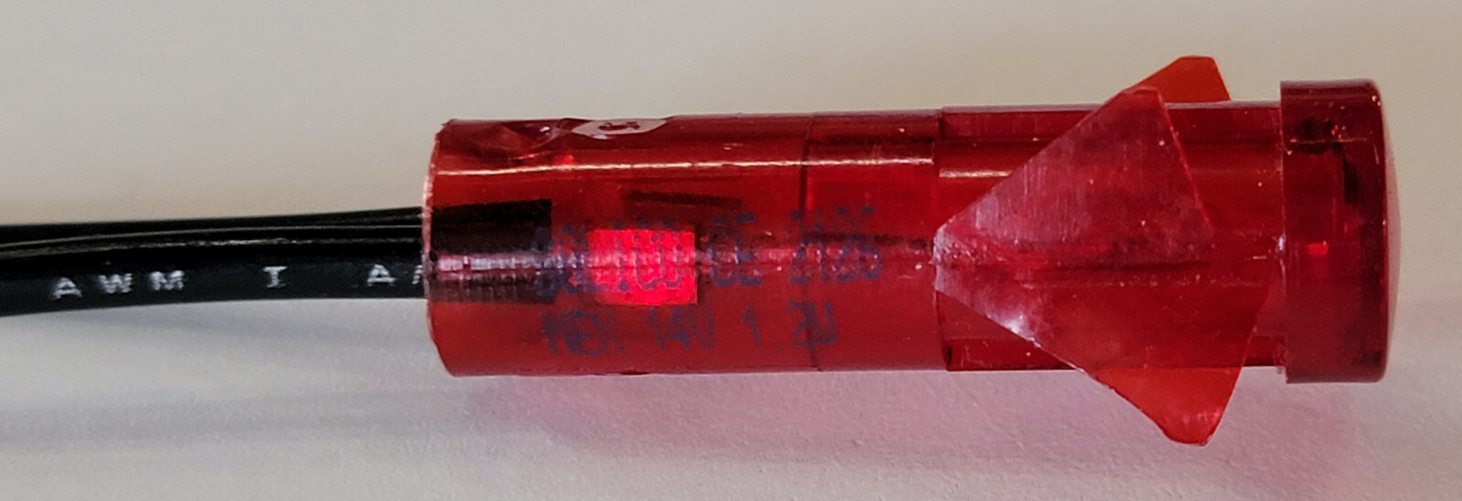 5x Solico Series 35 Round Red Indicator Light Incandescent 14V 3535-1-00-23610
