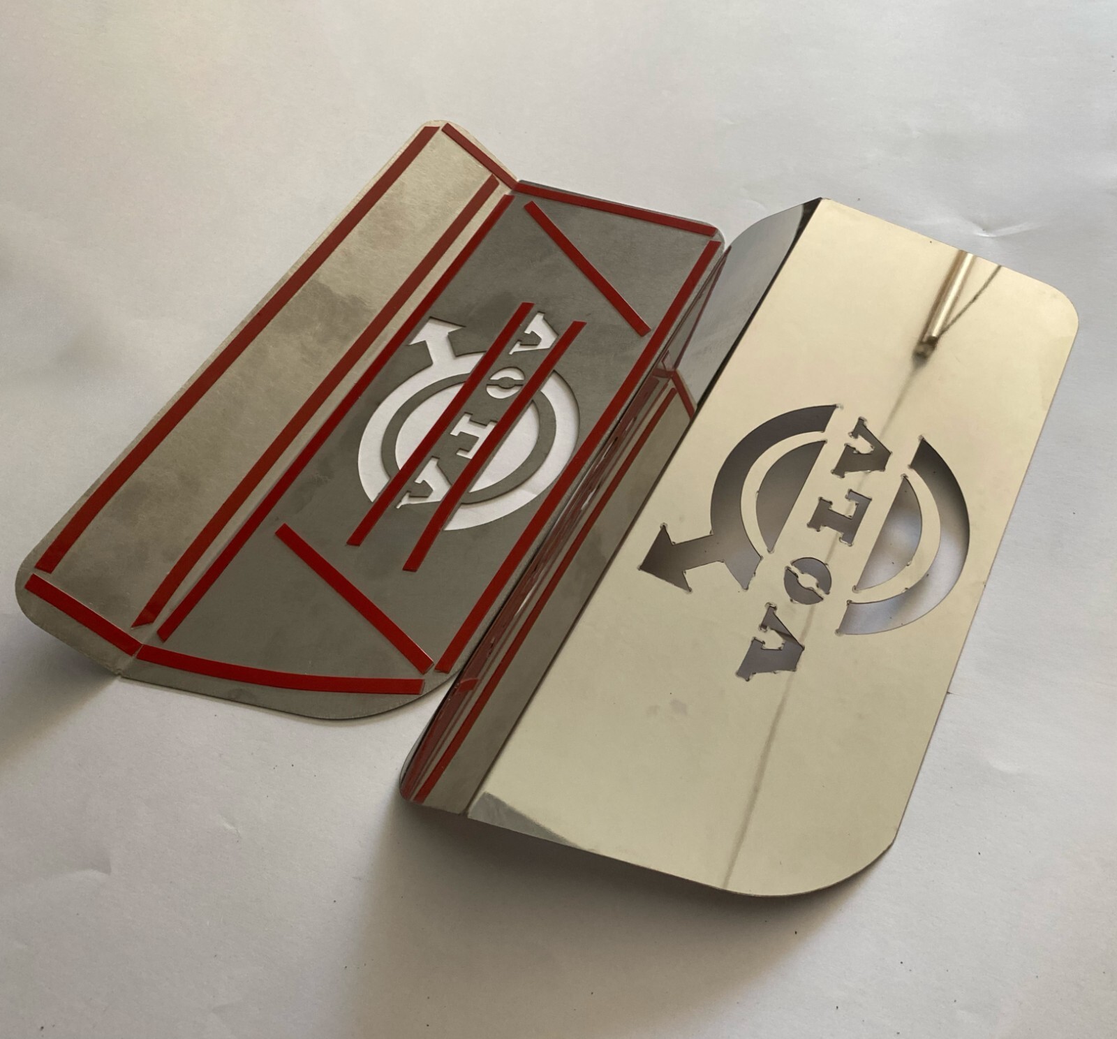 Volvo FH 2/3 2001-Up Stair Interior Chrome Trim 2 Pieces Stainless Steel