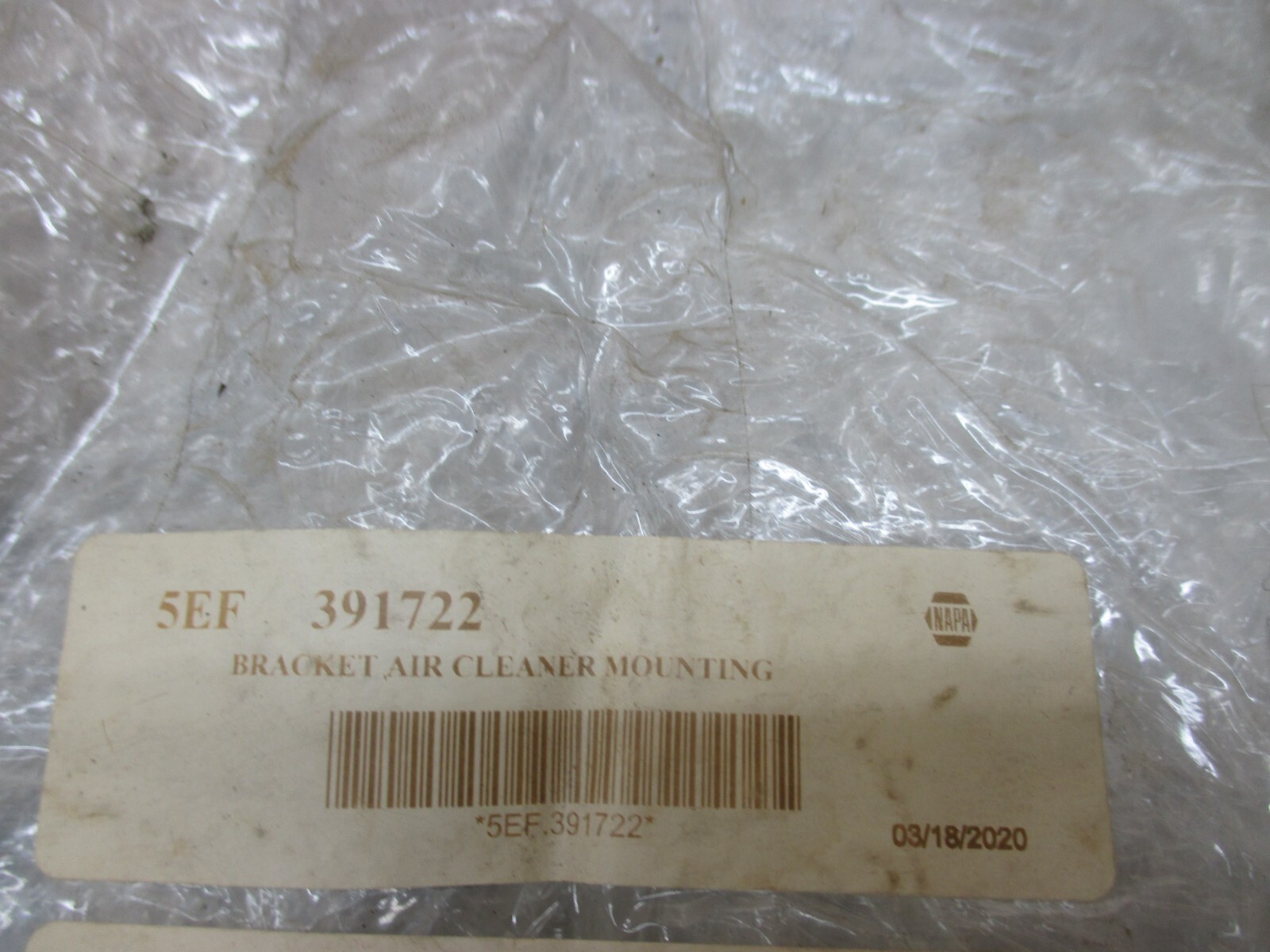 391722 AIR CLEANER BRACKET 10-3/4 X 19-3/8 X .183 THICK 2 PIECES TRUCK PARTS NEW
