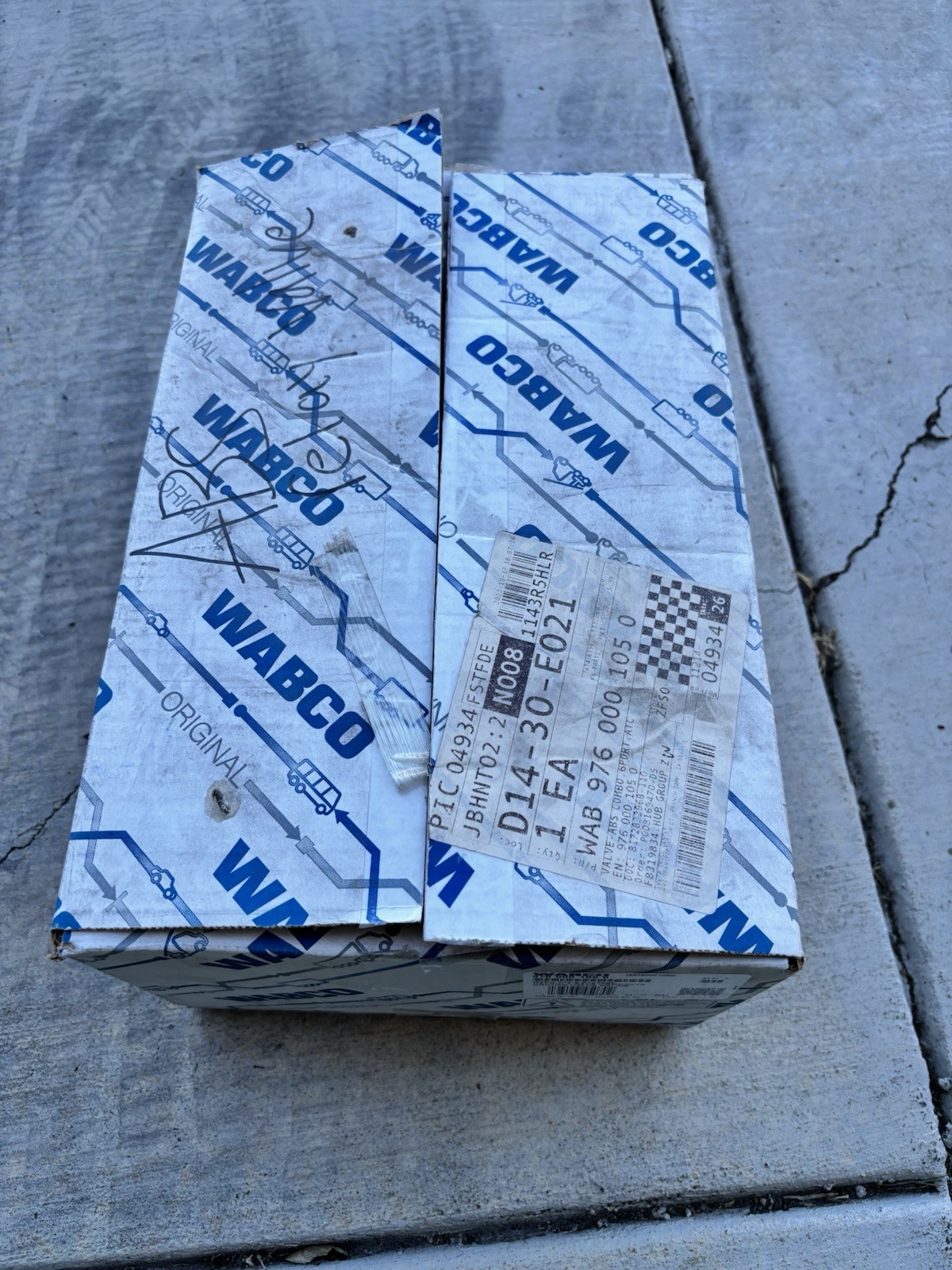 Wabco Anti Lock Braking System 6 Port Abs Combo Wab 976 000 105 0 WAB