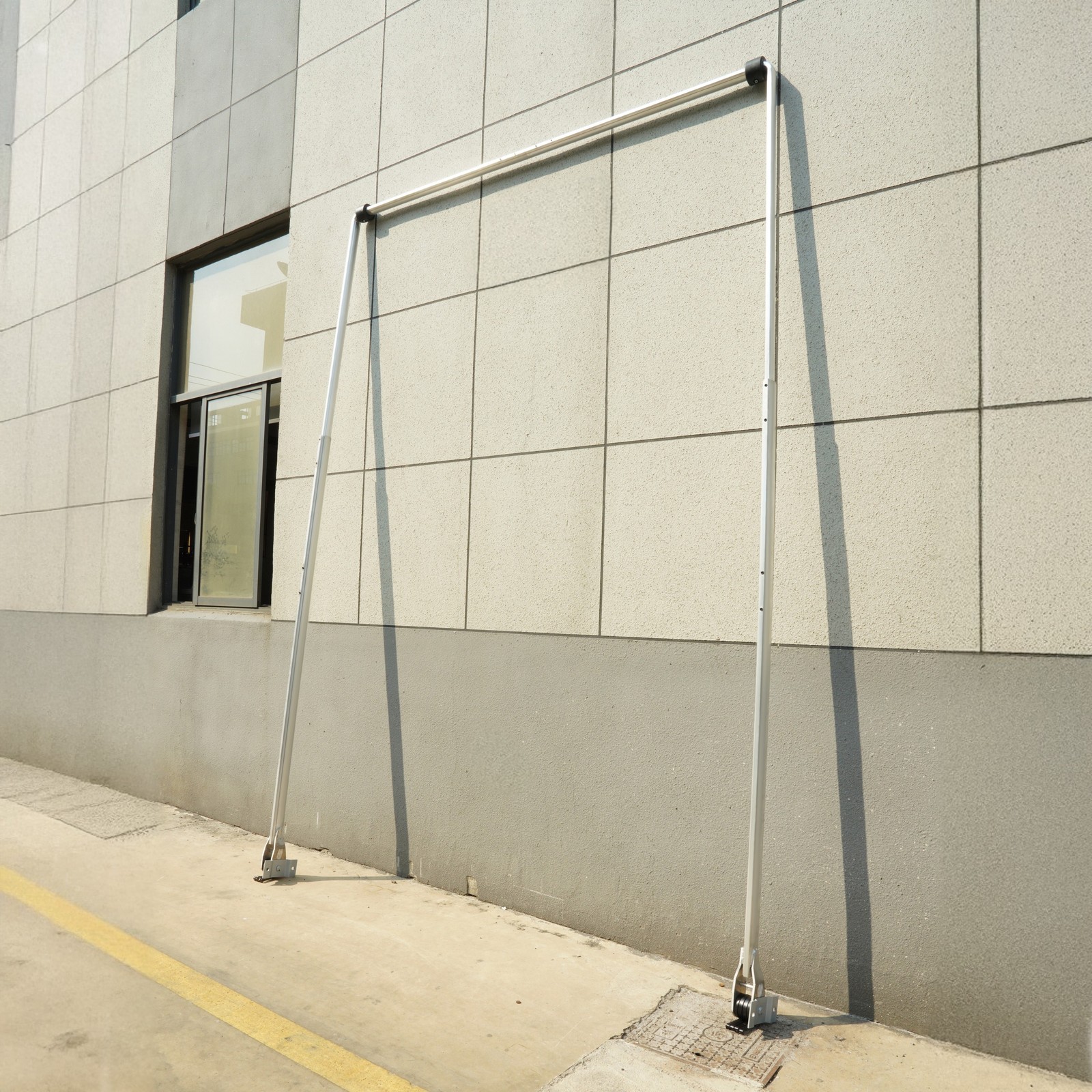 4-Spring Aluminum Dump Truck Flip Tarp Arm Kit Prevent Tarp Flapping in Transit