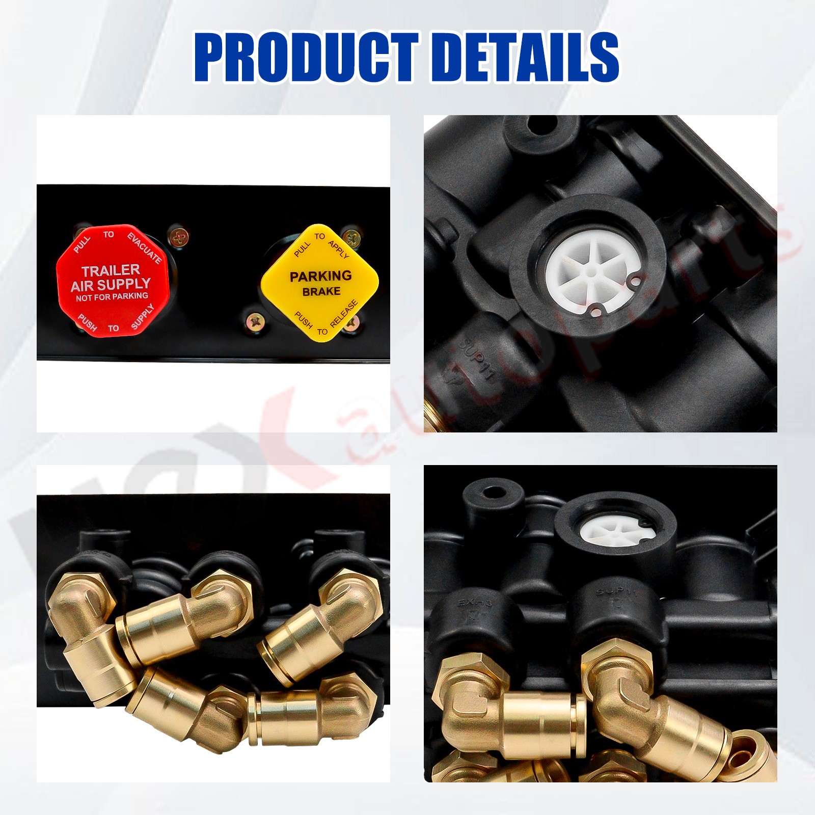 MV-3 Dash Air Brake Control Valve for Bendix Freightliner Volvo 801631 BW5013293