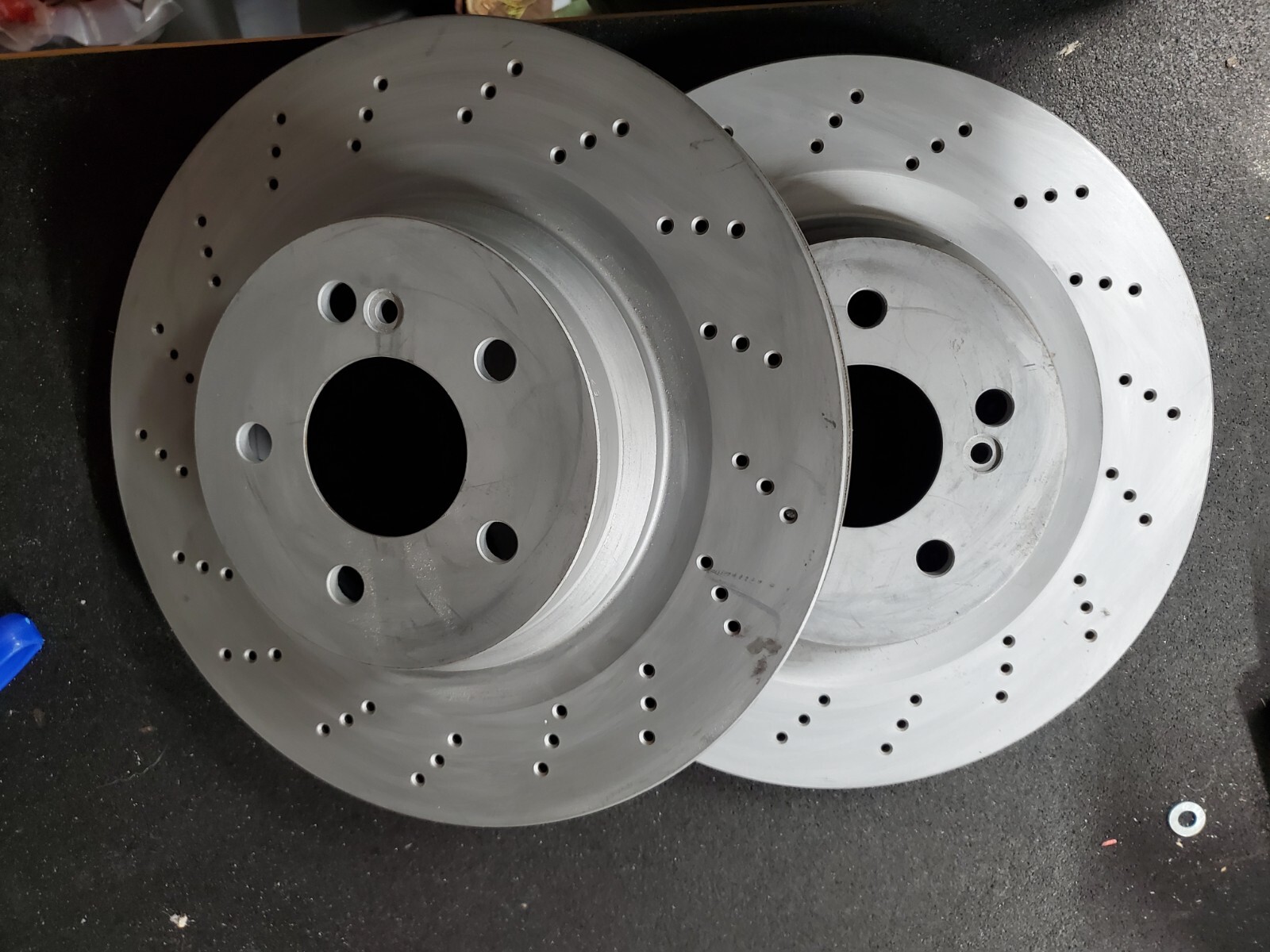 Zimmermann 400 3626 20 Rear Disc Brake Rotors For Mercedes Benz AMG