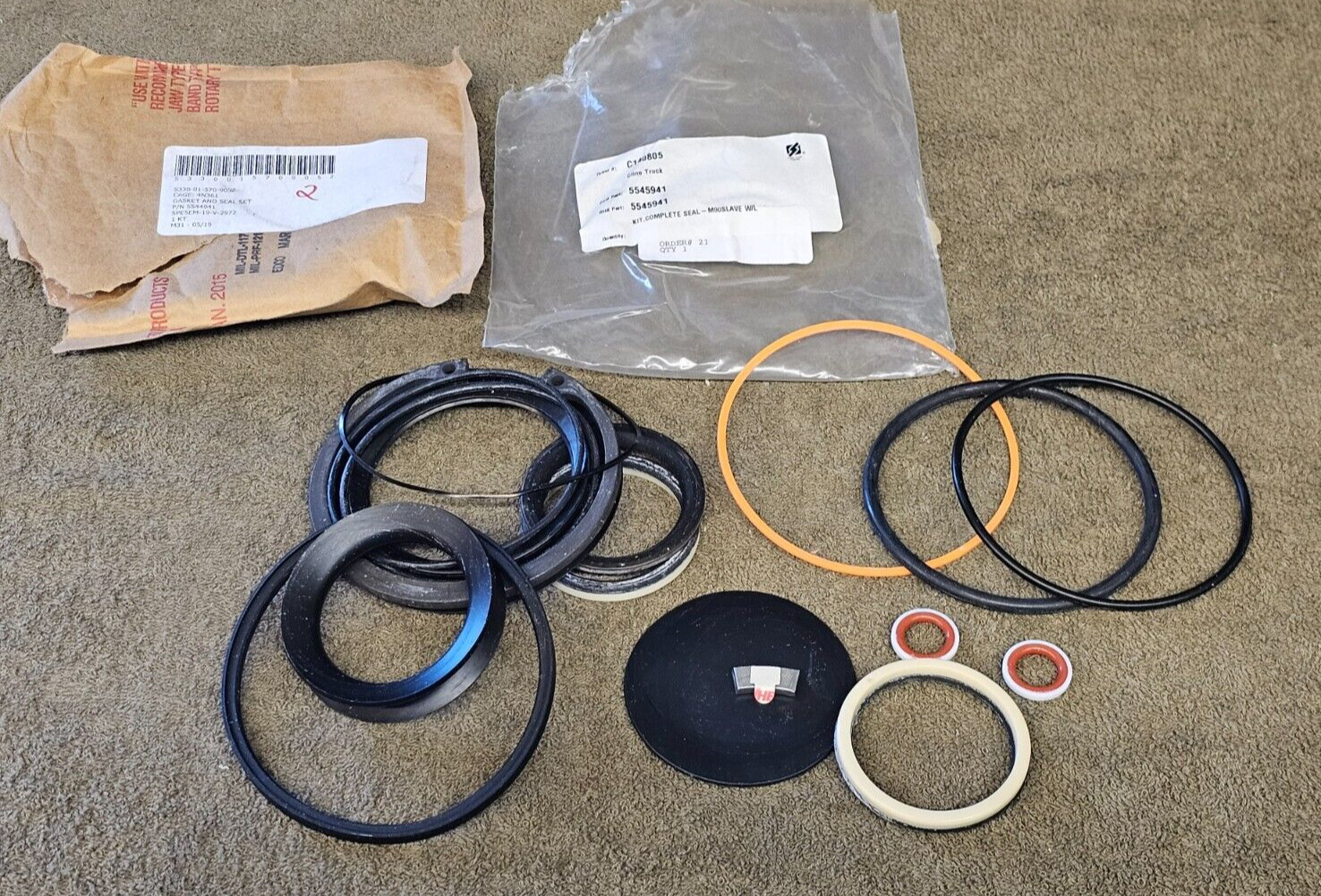 Sheppard Freightliner m90 100 110 Power Steering Pump Gasket Seal Kit 5544941