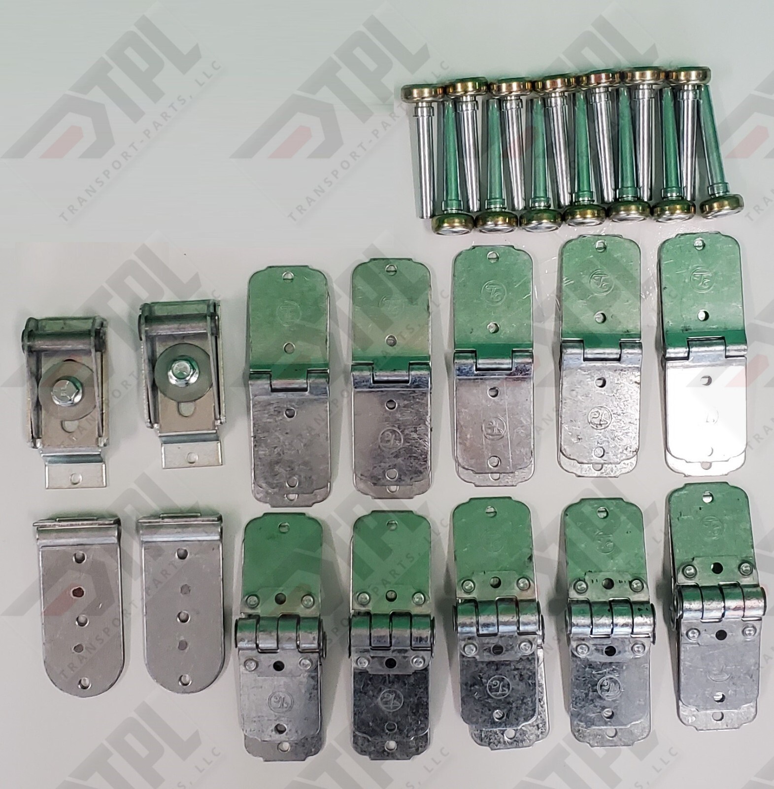 6 Panel Todco Style Box Truck Trailer Door Hinge/Carrier 1″ 38 Pack NO HARDWARE