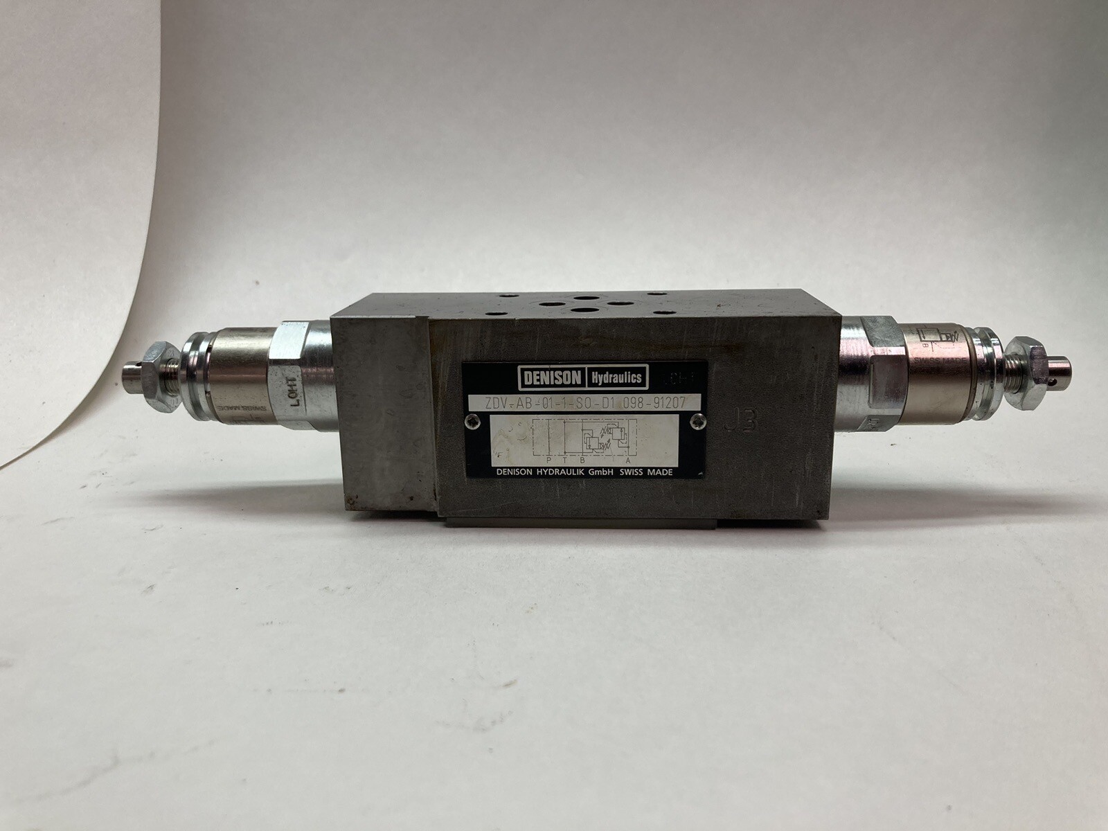 Denison Hydraulics,ZDV-AB-01-1-S0-D1 098-91207,Pressure Limiting Valve