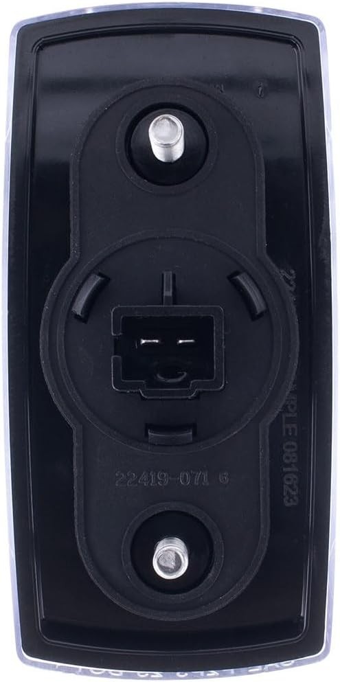 United Pacific 36378 8 Amber LED Cab Light for Freightliner M2 Clear Lens DOT