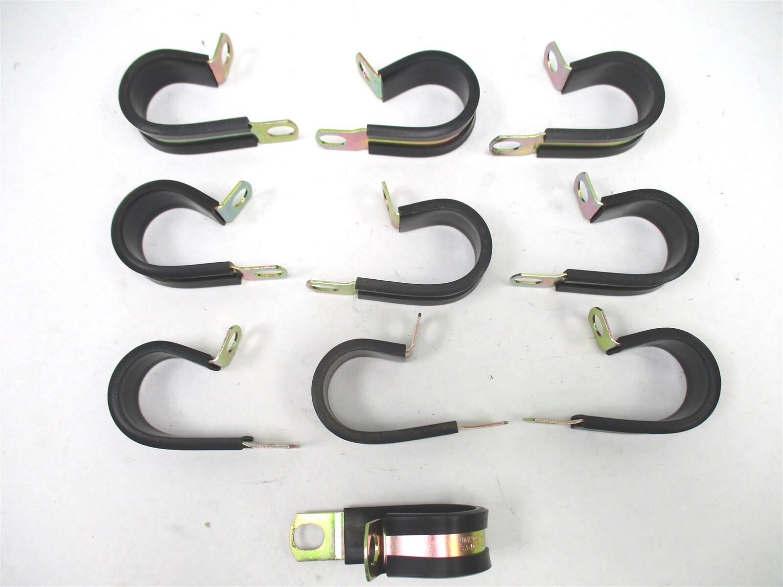 S340G-20 NEW LOT OF 10 UMPCO EPDM CUSHION CLAMP 1-1/4″ x 3/4″ 3/8-BOLT (QTY-10)