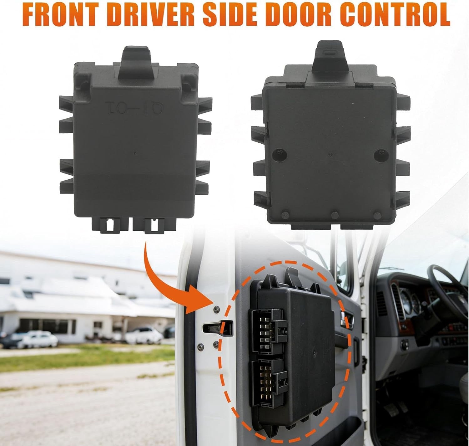 Kenworth T660 T800 Front Left Driver Door Control Module Q21-1050 599-5405 New