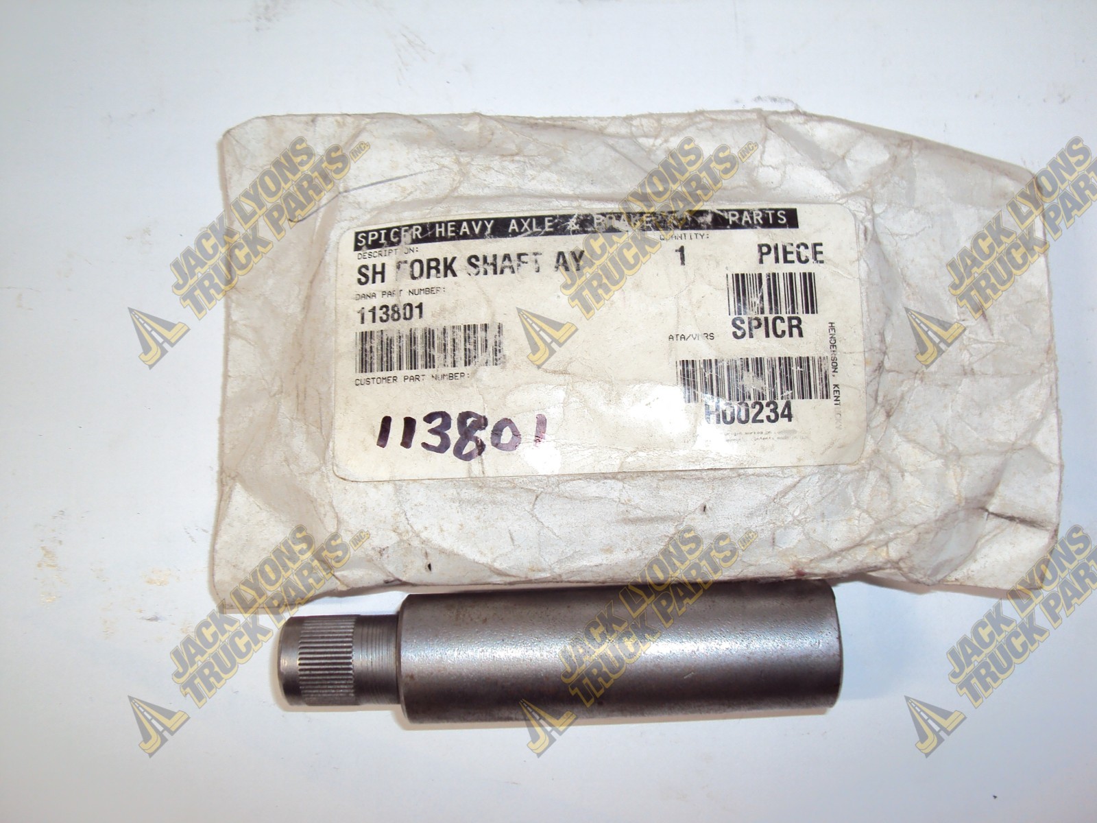 113801 New Eaton Dana Spicer SH FORK SHAFT AY – OEM