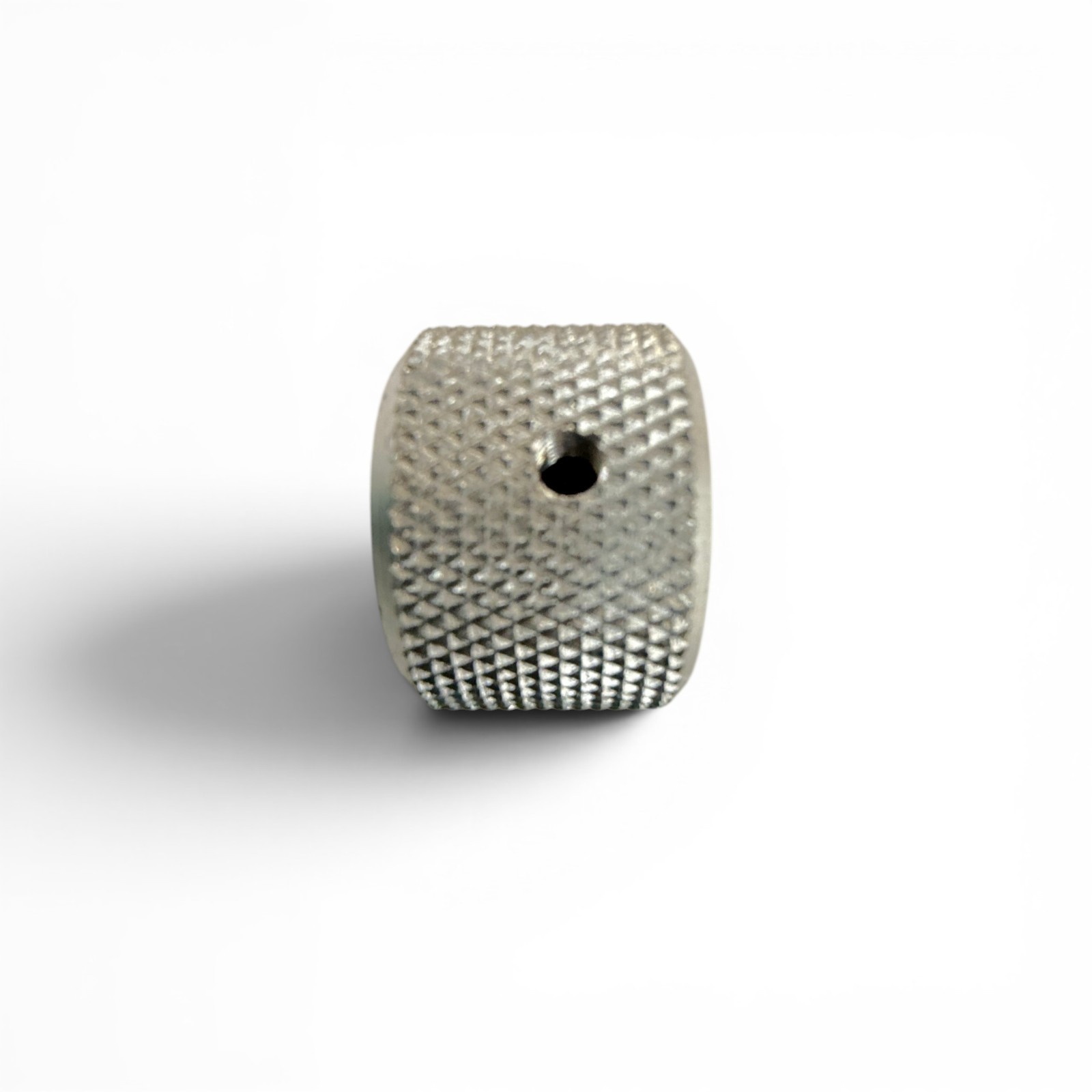 Machined Aluminum Knurled Control Knob Red Indicator
