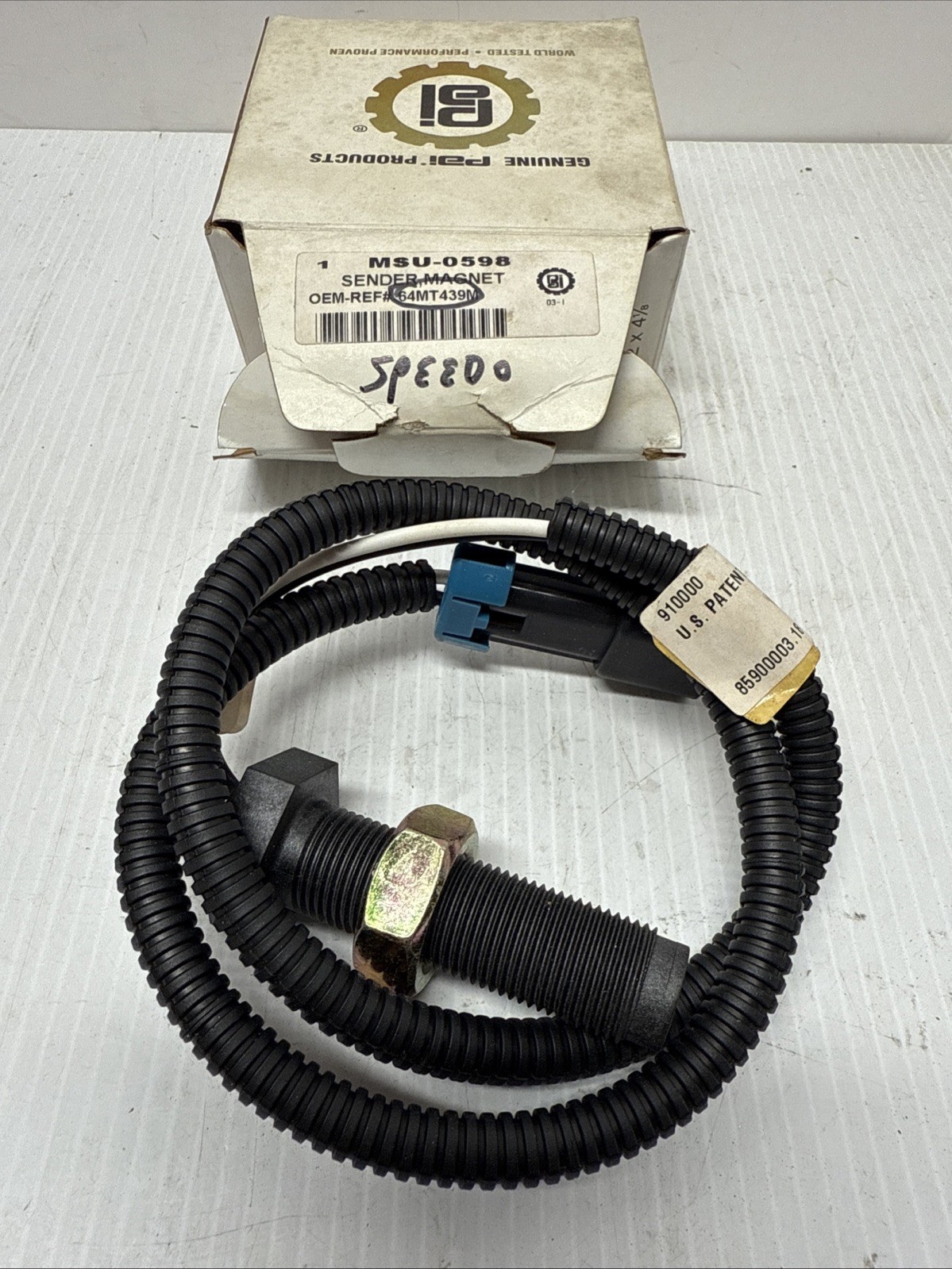 PAI Speed Sensor MSU-0598 For Mack Ref # 64MT439M New Old Stock