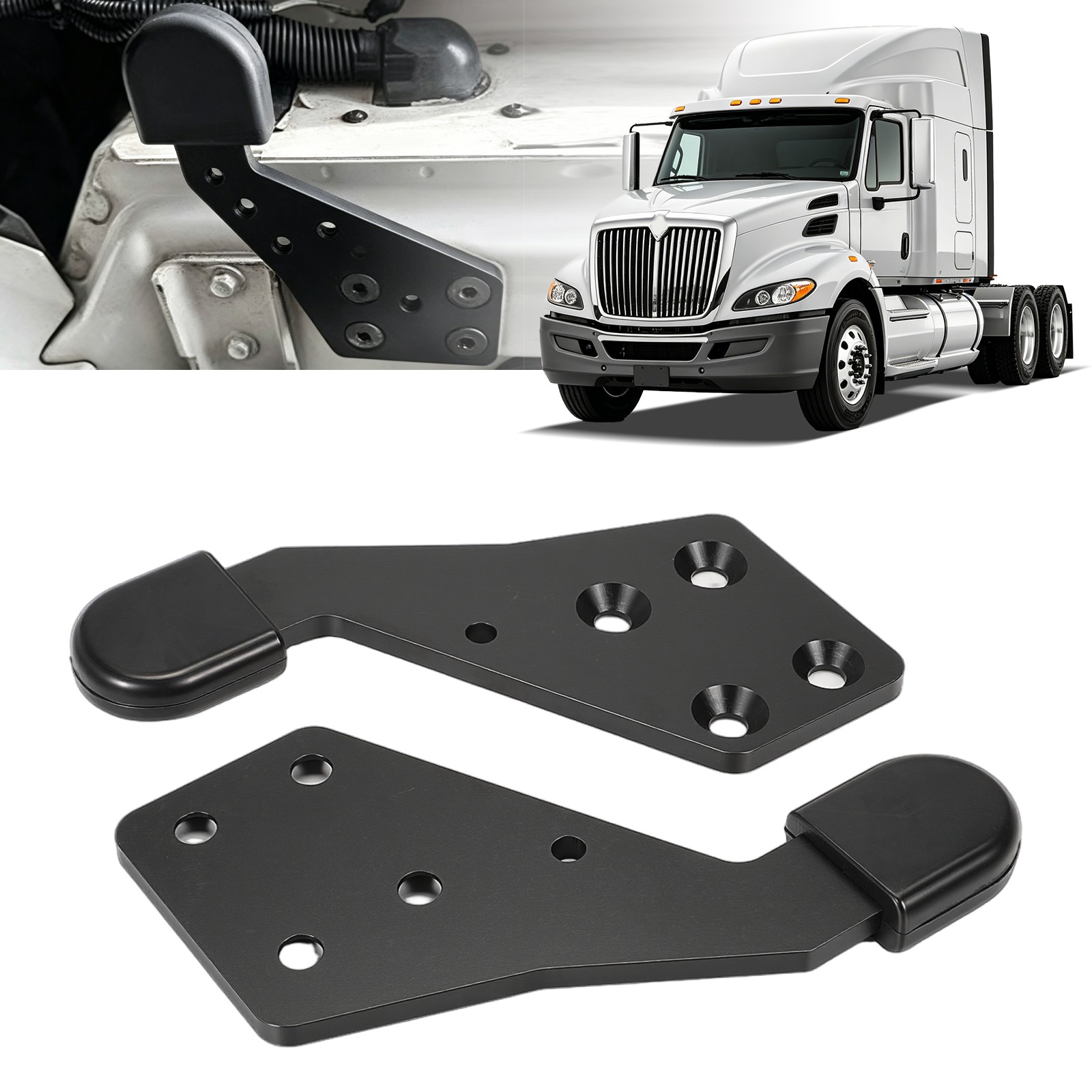 Hood Guide Poly Left+Right HLK2733L HLK2733R Fits Select International Trucks
