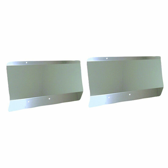 Trux TP-1201 – Fender Shields Blank Stainless Steel Fits Peterbilt 379