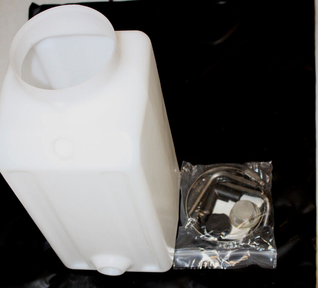 Monarch K14168, Horizontal Plastic Reservoir, 6.75X6.75X15 w/Install Hardware!