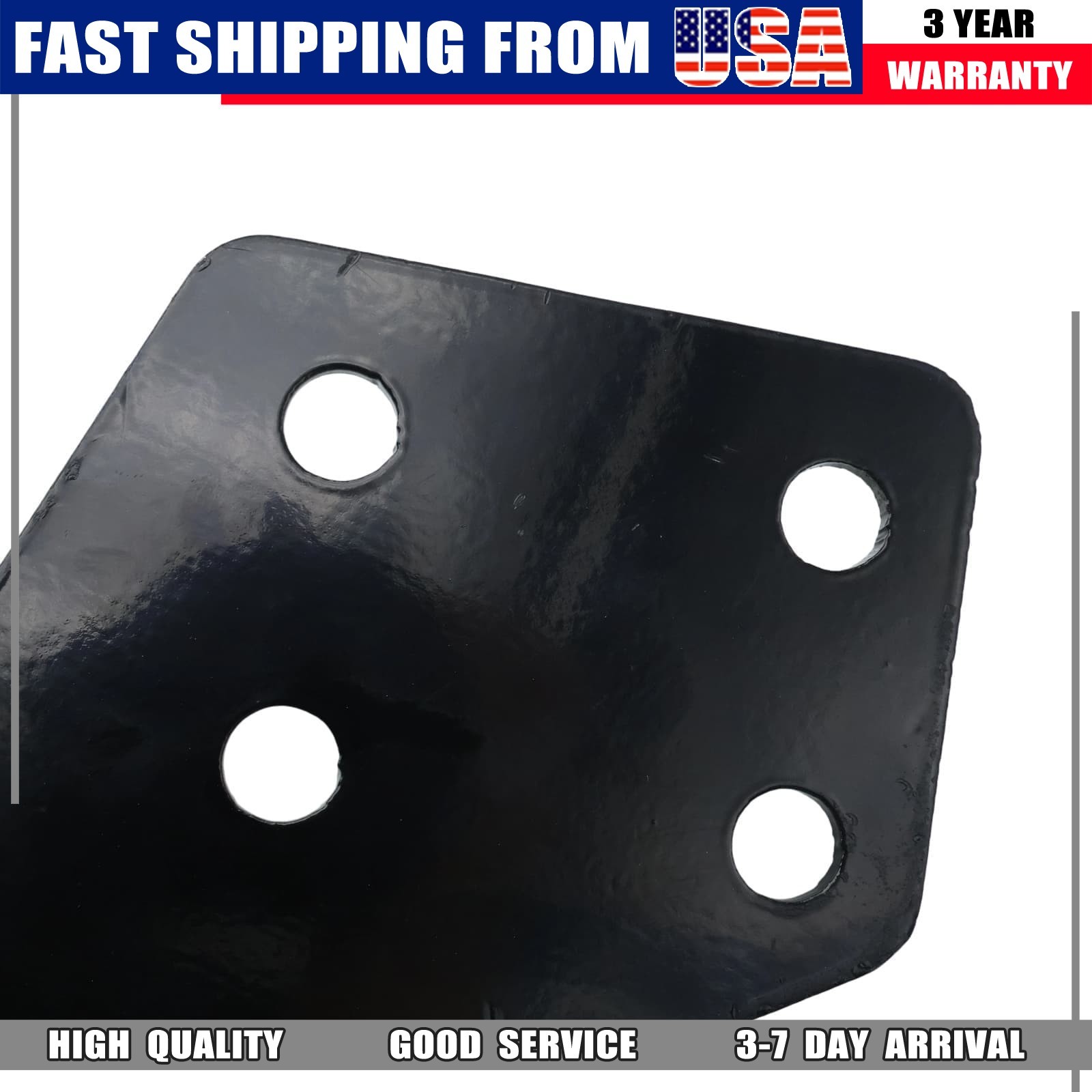 Left+Right HLK2733L HLK2733R Hood Guide Poly For Select International Trucks USA