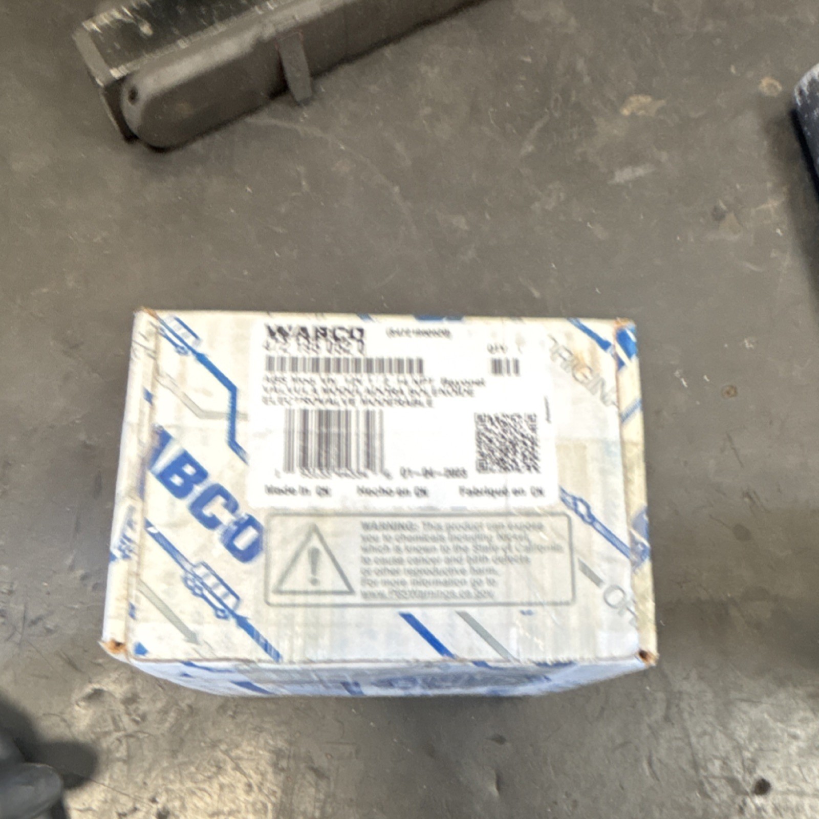 WABCO 4721950520 ABS Solenoid Modulator Relay Valve, 12V, 1/2″ NPTF for Trucks