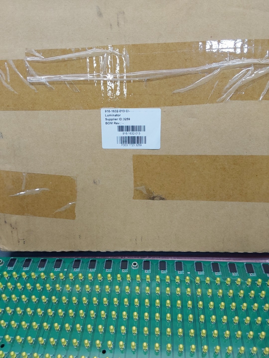 NOS Luminator 916-1632-013 LED Sign Board 16 x 40-10 mm Display