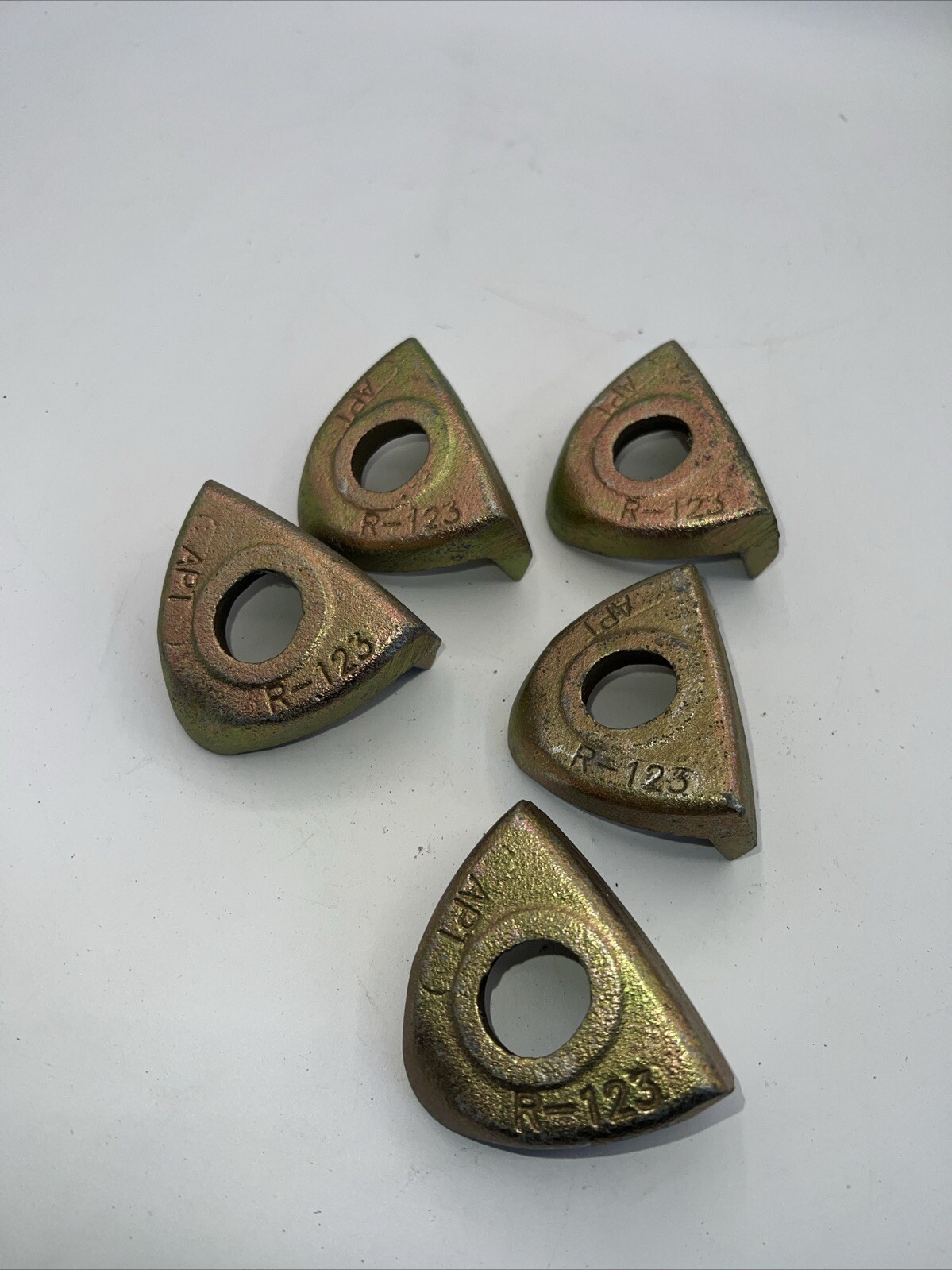 Set Of 5 APT World American Wheel Clamps R-123 APT WA15-5000