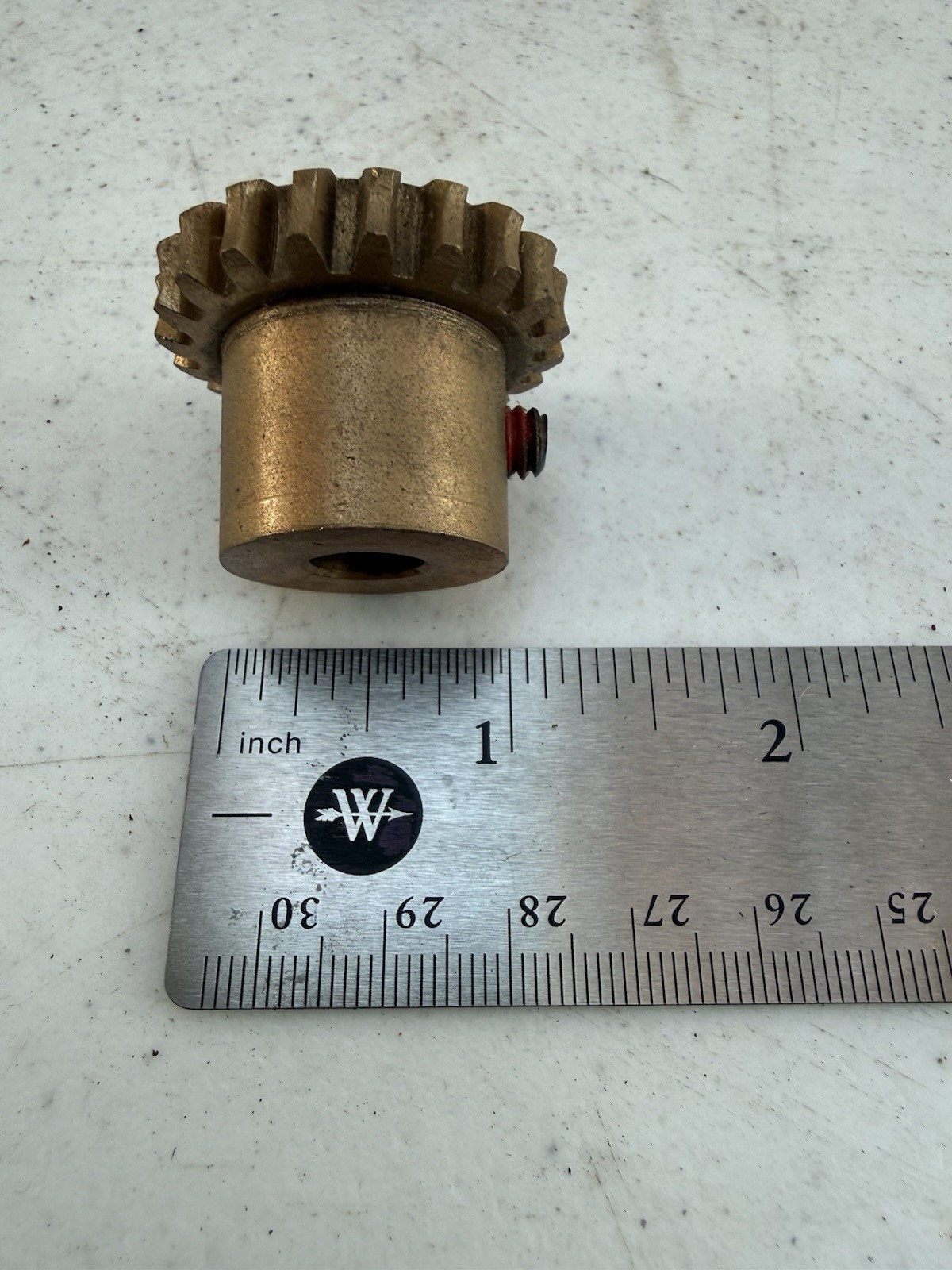 Brass Worm Wheel Gear A8405-13 – Trans Sign Part 241662 – Bluebird Bus Part