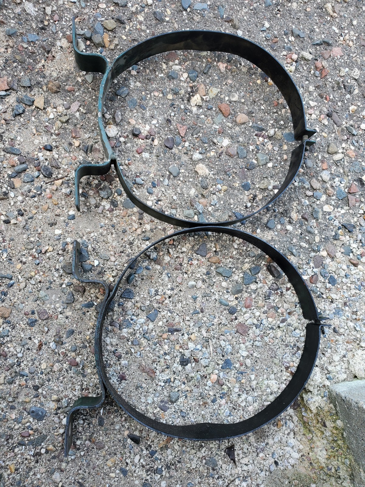 2x Mann Mount Ring 91 09675 173 805 Hummel Filter Oil Bath Air Cleaner 11″ Loop
