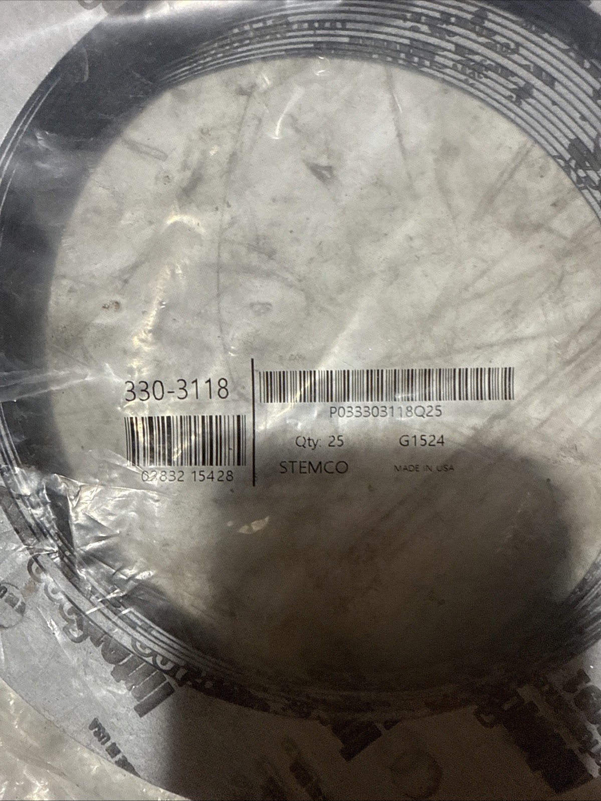Stemco Genuine OEM Hub Cap Gasket # 330-3118 3303118-Size 6.75″ – 25 Pack