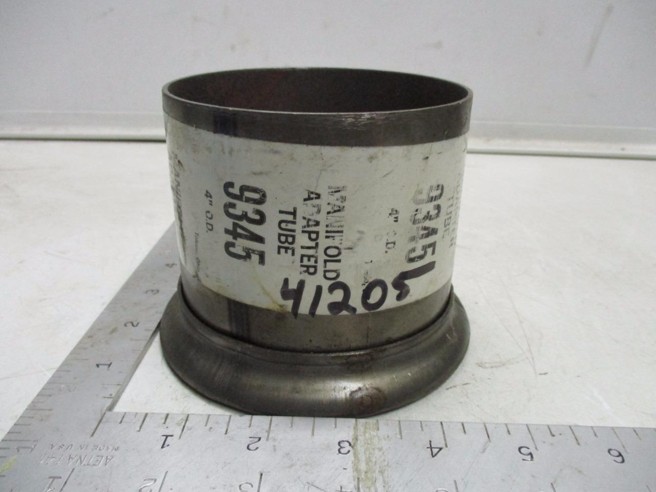 Manifold Adapter Tube 4″ O.D. 9345, 41205