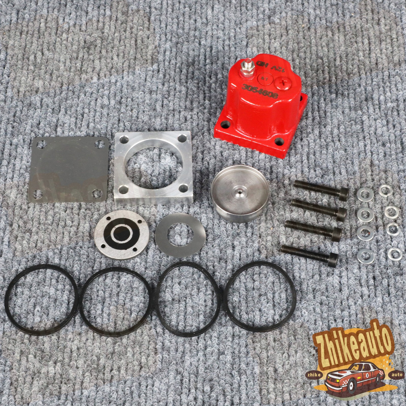NEW Fuel Shutoff Valve Set for Cummins N14 180204 209940 3054608 Solenoid US