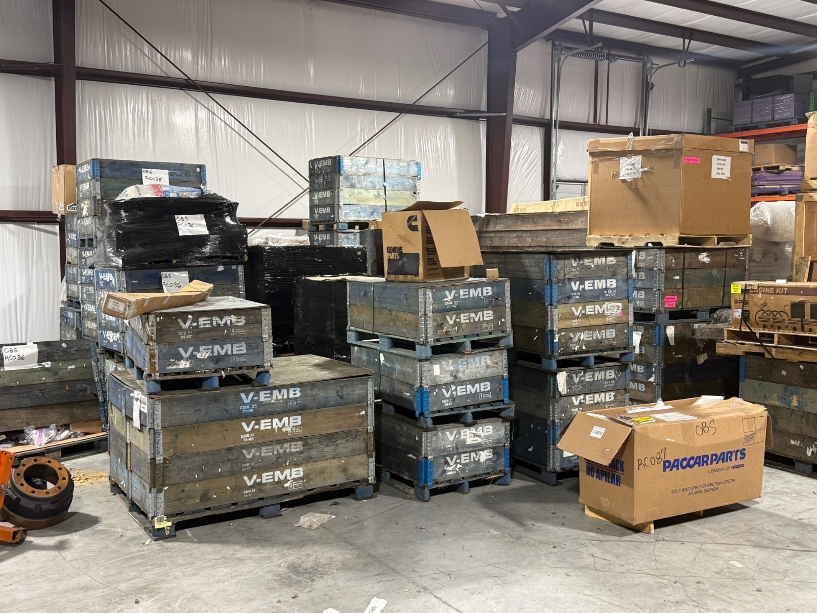 Commercial Semi Truck Mixed Lot Pallet Cummins Paccar Mack Meritor free freight