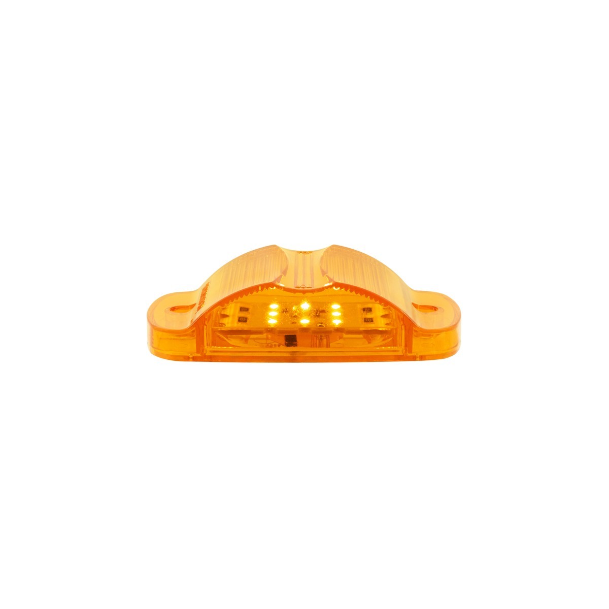 United Pacific 39904B 14 LED Rectangular Light (Clearance/Marker) Amber /Amber