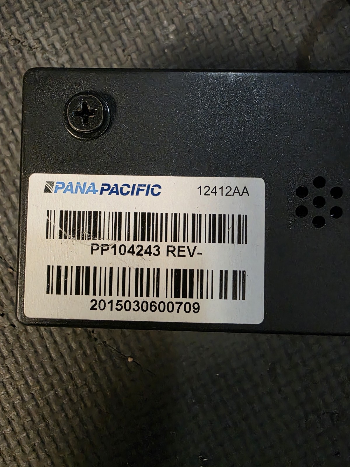 Clock Alarm In Sleeper Wall For Peterbilt 579 Electrical PP104243 Pana Pacific