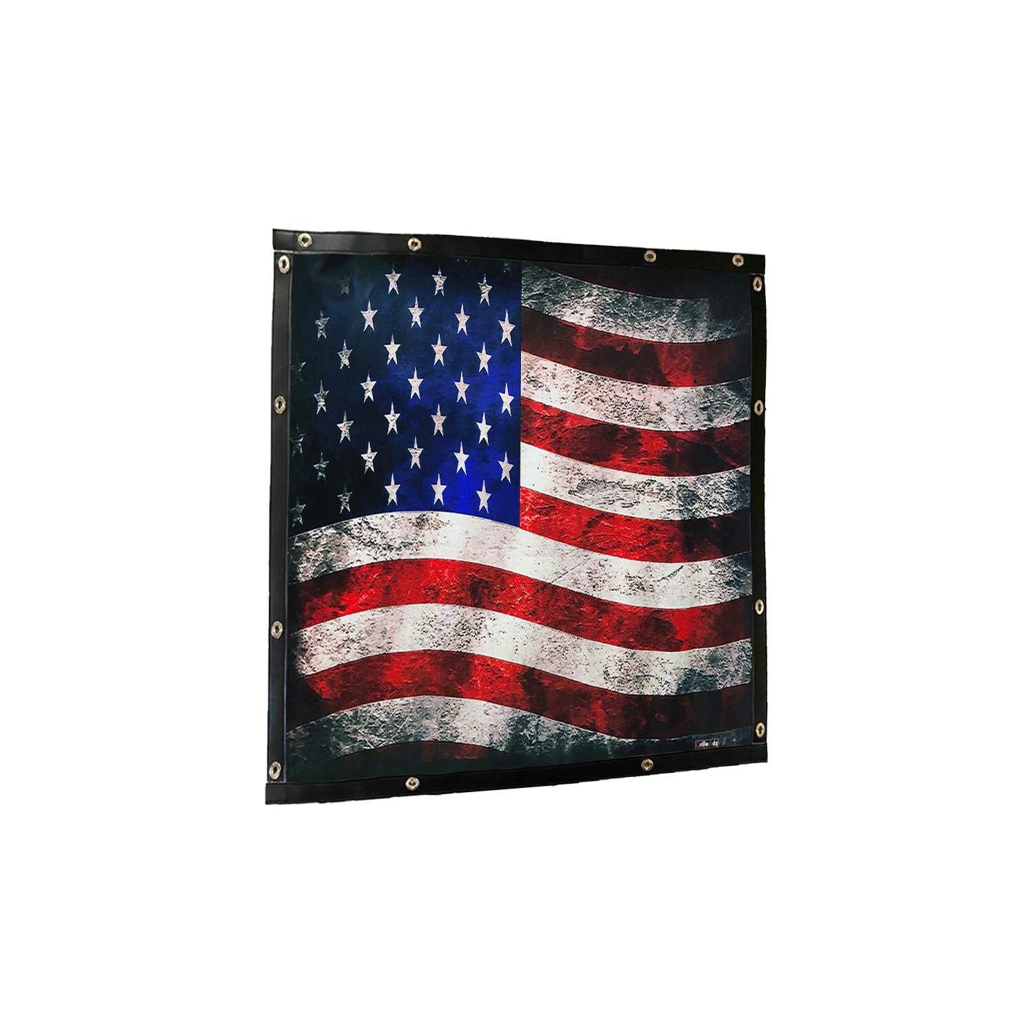 Peterbilt 357/377/378/379 Short Hood Premium Old Glory Designer Bug Screen