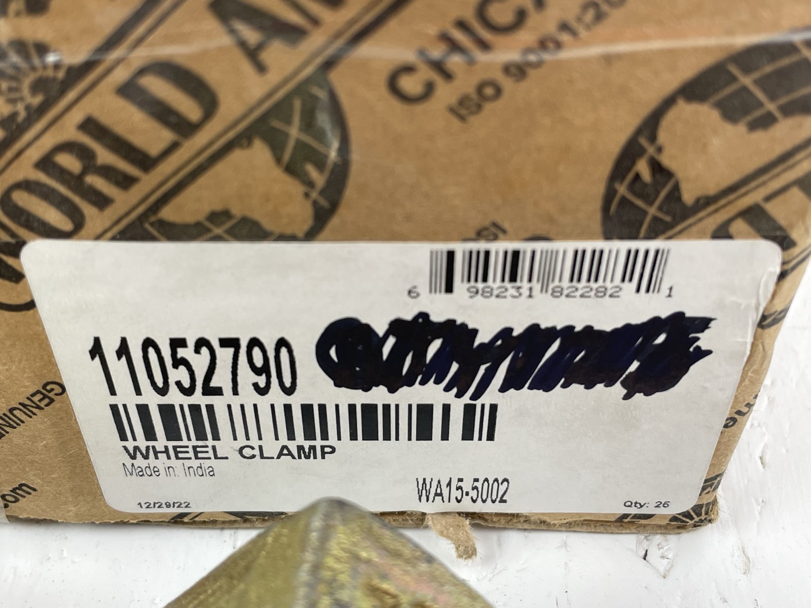 3/4 World American WA15-5002 Wheel Clamps for Dayton “F” Style Wheels – Lot of 8