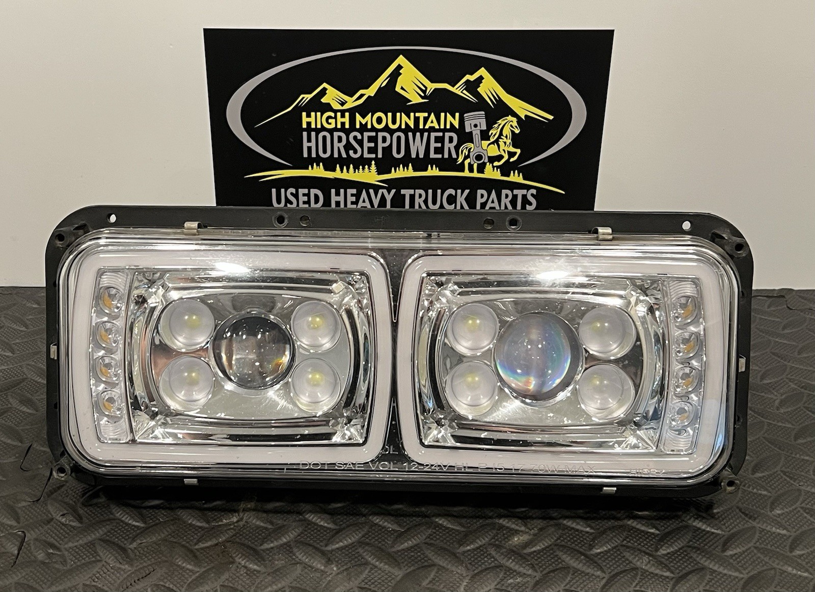 United Pacific Headlamp Assembly No Bezel (Tag# 13922) *Ready To Ship*
