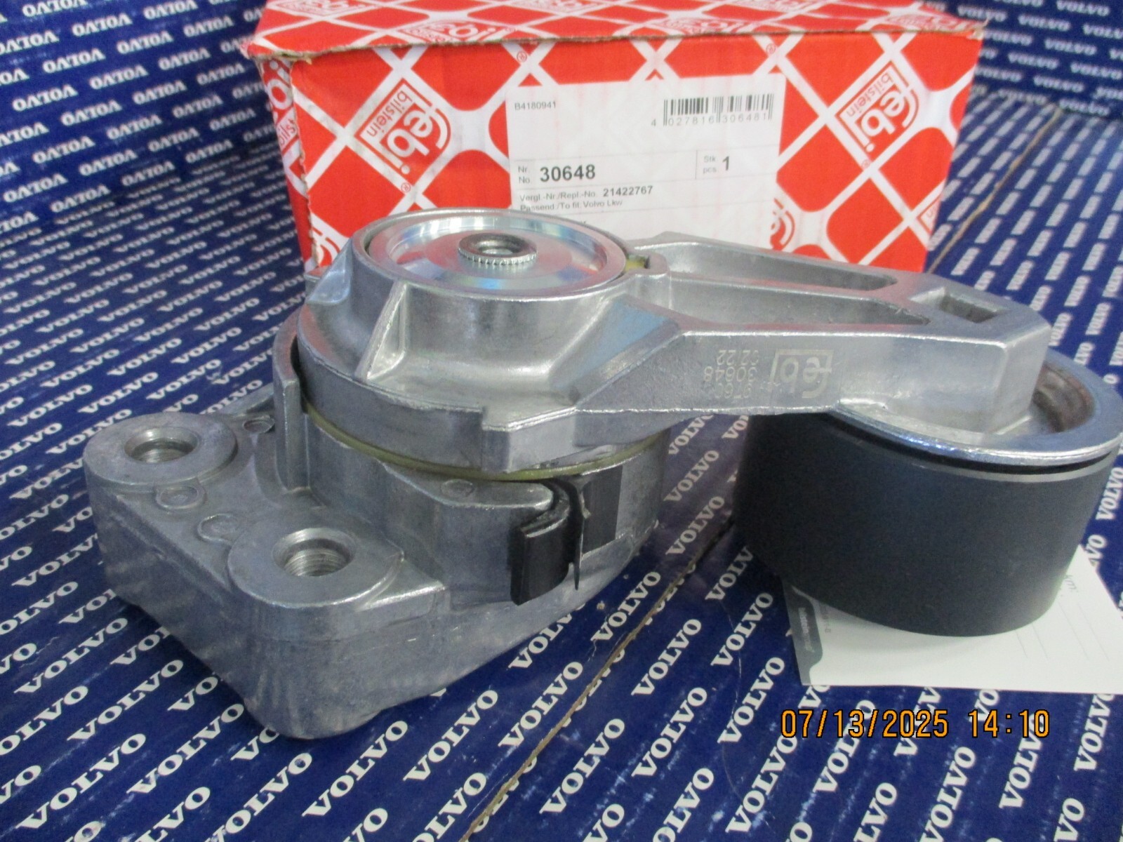 Volvo D12 belt tensioner HD 21422767 Febi brand made in Germany