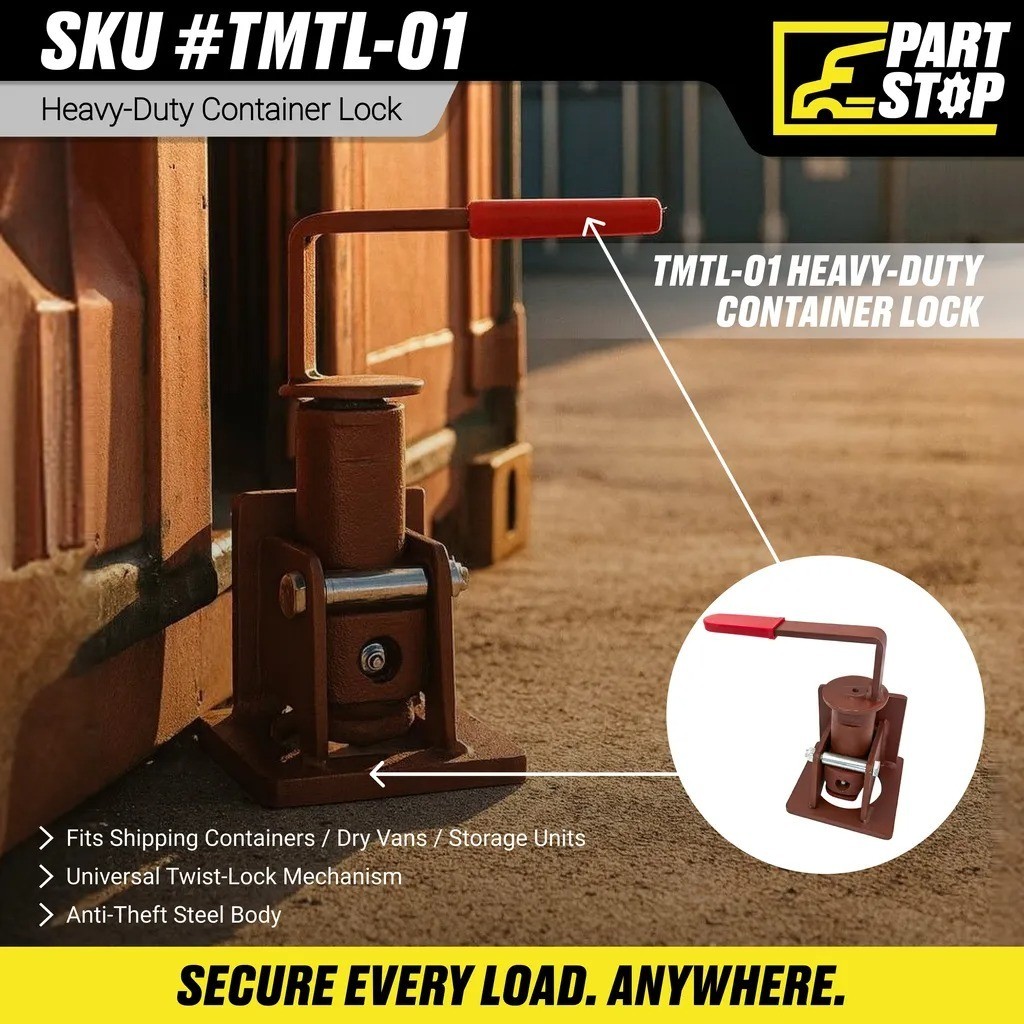 Container Twist Lock Manual TMTL01 Fits Freightliner/Peterbilt Replacement